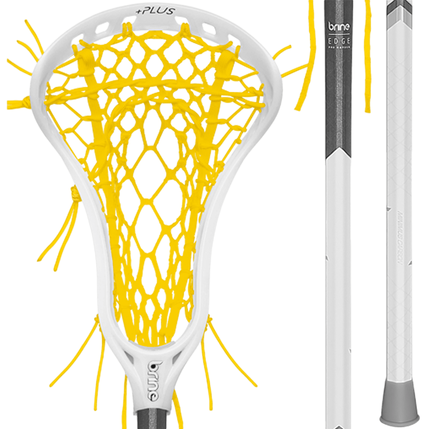 Brine Edge Pro Plus Complete Stick Women's Complete Sticks Brine - EDGPPMIN2 - WYL White/Yellow Lax.com