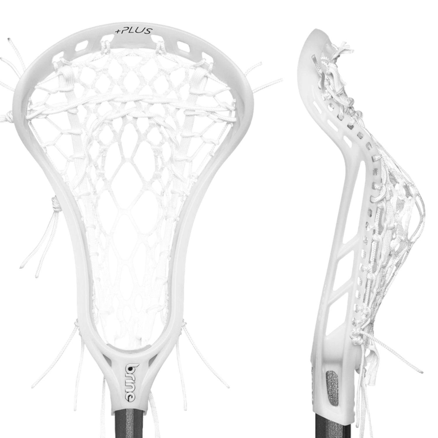 Brine Edge Pro Plus Head Strung Women's Head Brine - EDGEPPSH2 - WH White Lax.com