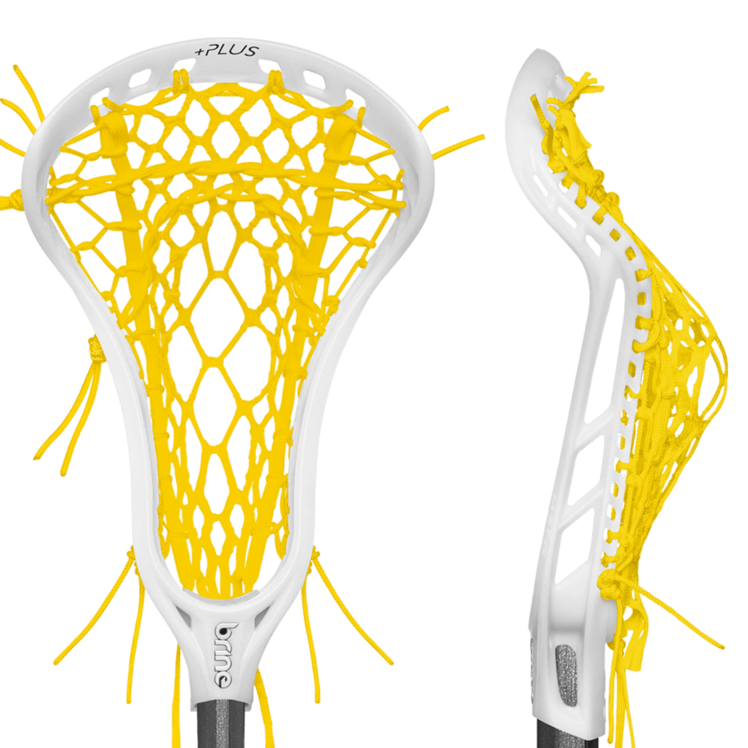 Brine Edge Pro Plus Head Strung Women's Head Brine - EDGEPPSH2 - WYL White/Yellow Lax.com