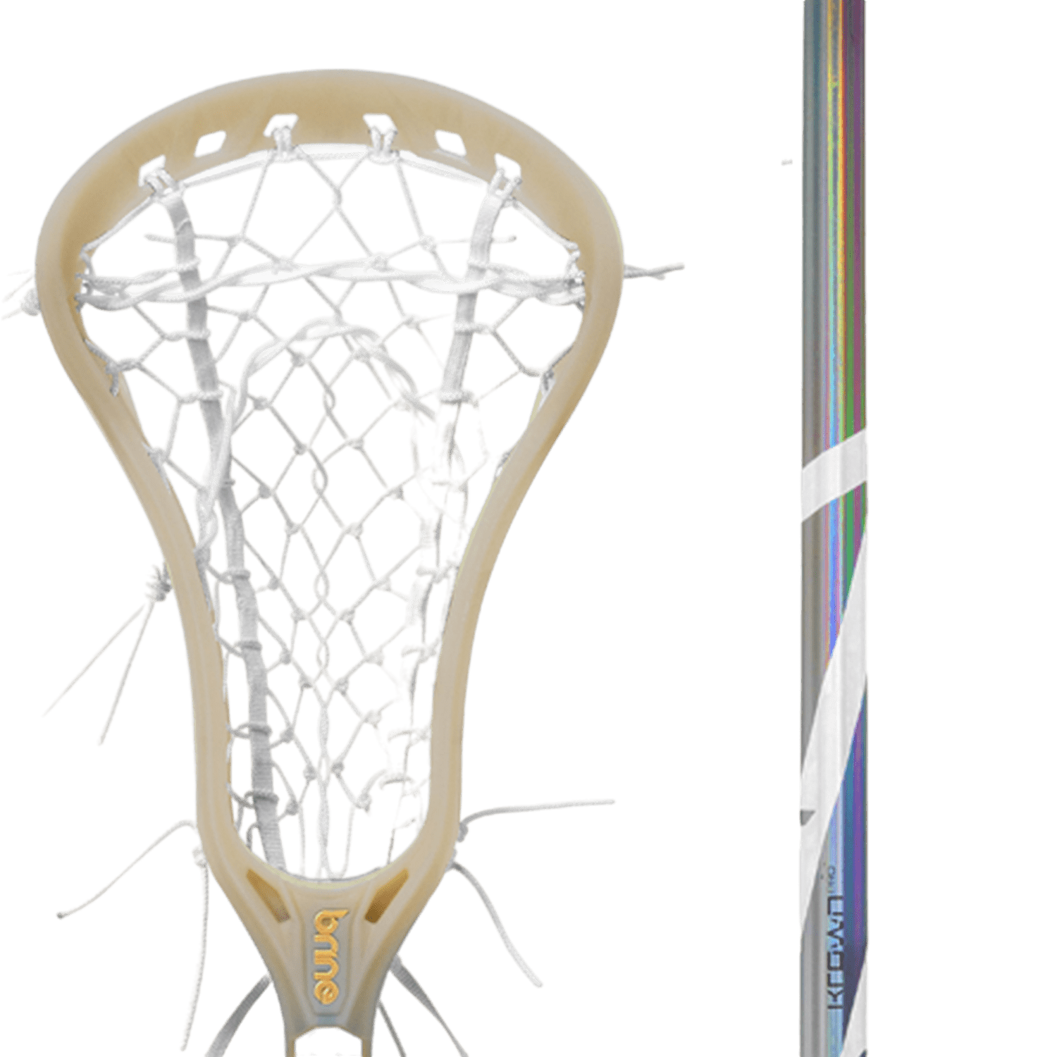 Brine Krown Pro LE Complete Stick Women's Complete Sticks War - L - KPMINT3 - NAT Natural Lax.com