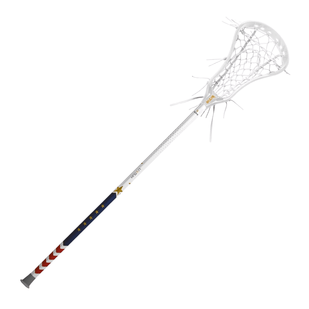 Brine Krown Pro LE U.S.A. Complete Stick Women's Complete Sticks Brine - L - KPRWB3 - RWB USA Lax.com