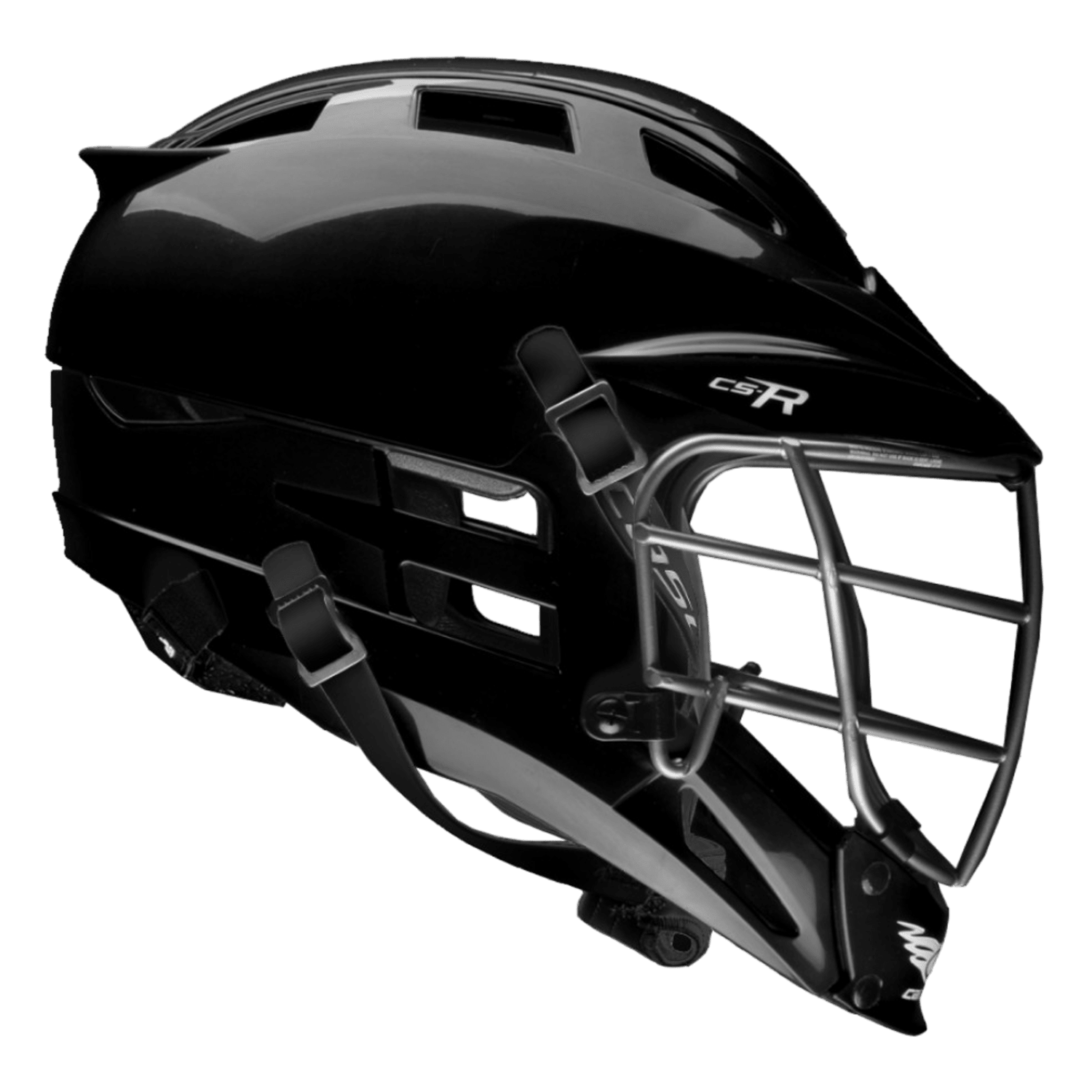 Cascade CS - R Youth Lacrosse Helmet Helmet Cas - CSR - Stock - BK Black Lax.com