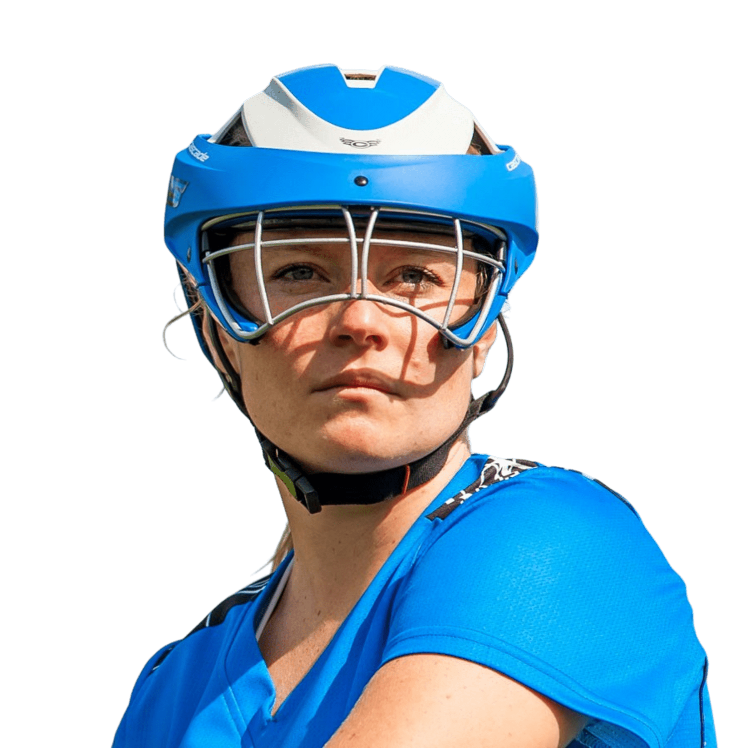 Cascade LX Lacrosse Headgear Women's Goggles White Lax.com