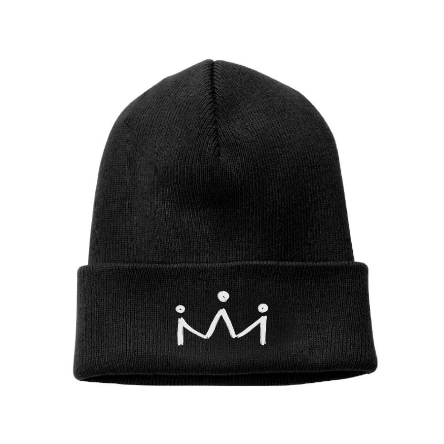 Drip King Cuffed Beanie Apparel Accessories Black - 010 Lax.com