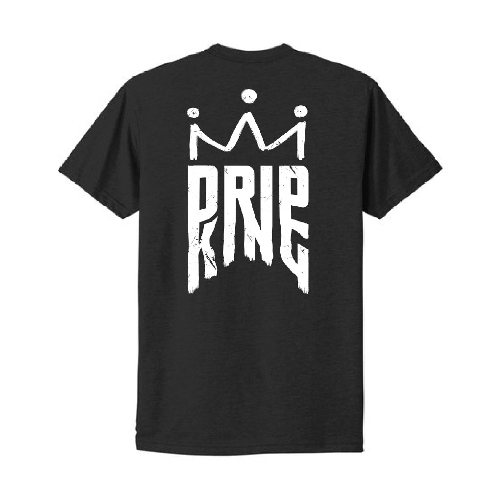 Drip King Graphic Nike Legend SS Apparel Tops Black Lax.com