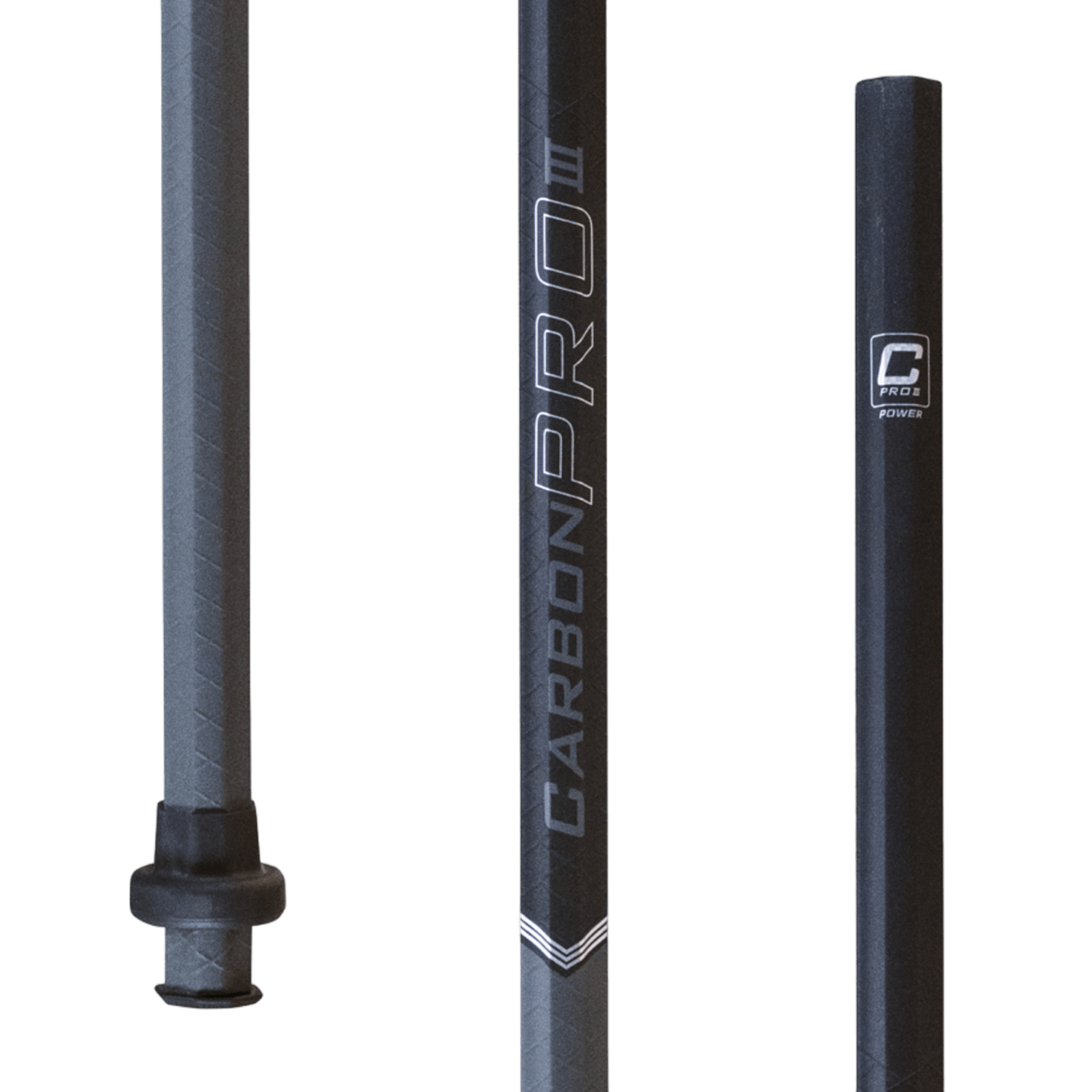 ECD Carbon Pro 3.0 - Power - 30Inch Men's Shaft ecd - cp3power30 - BK Black Lax.com