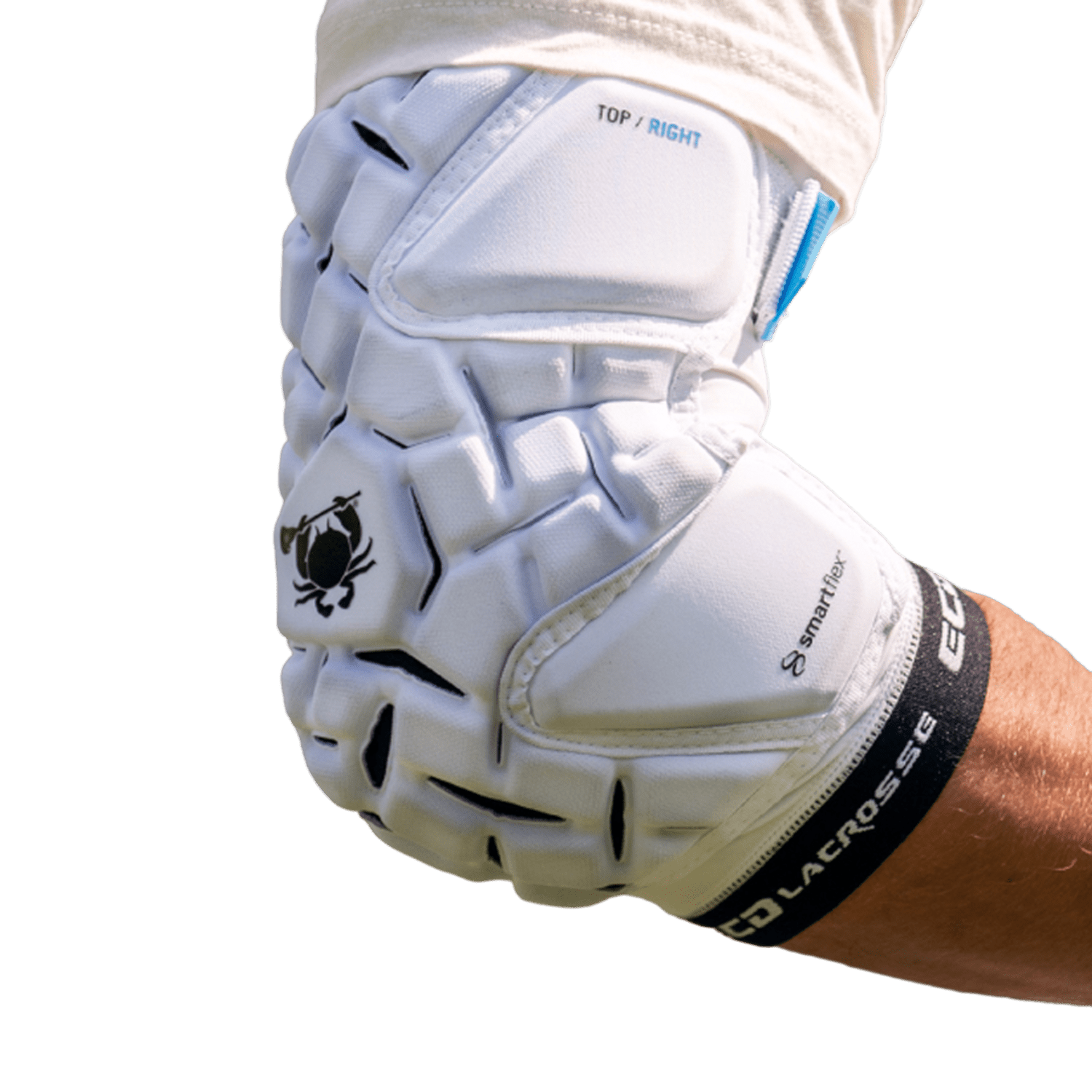 ECD Echo Arm Pad Men's Arm Protection ECD - EchoAP - WH - L/XL White Lax.com