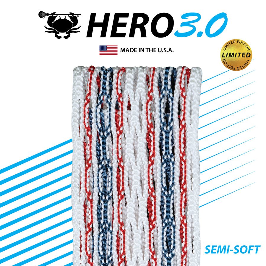 ECD Hero 3.0 Semi - Soft USA 2023 Mesh Men's Stringing Supplies Lax.com