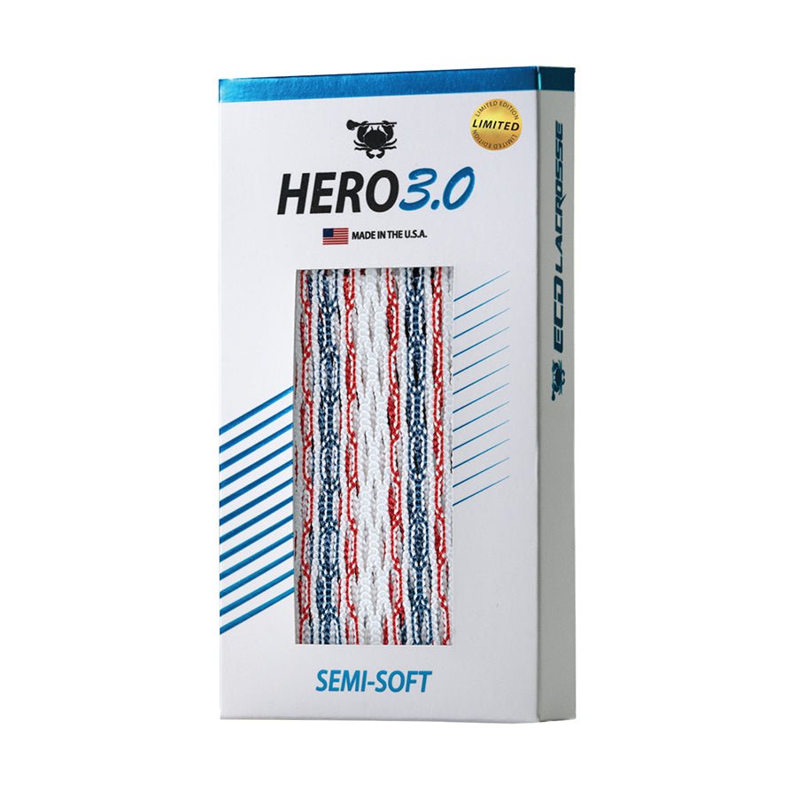 ECD Hero 3.0 Semi - Soft USA 2023 Mesh Men's Stringing Supplies Lax.com