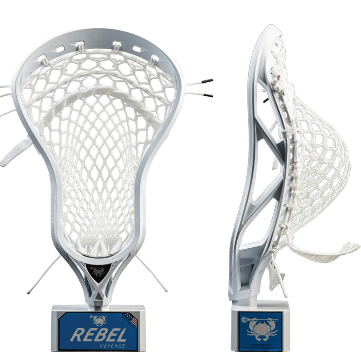 ECD Rebel Defense Elite Pocket Men's Head White Lax.com