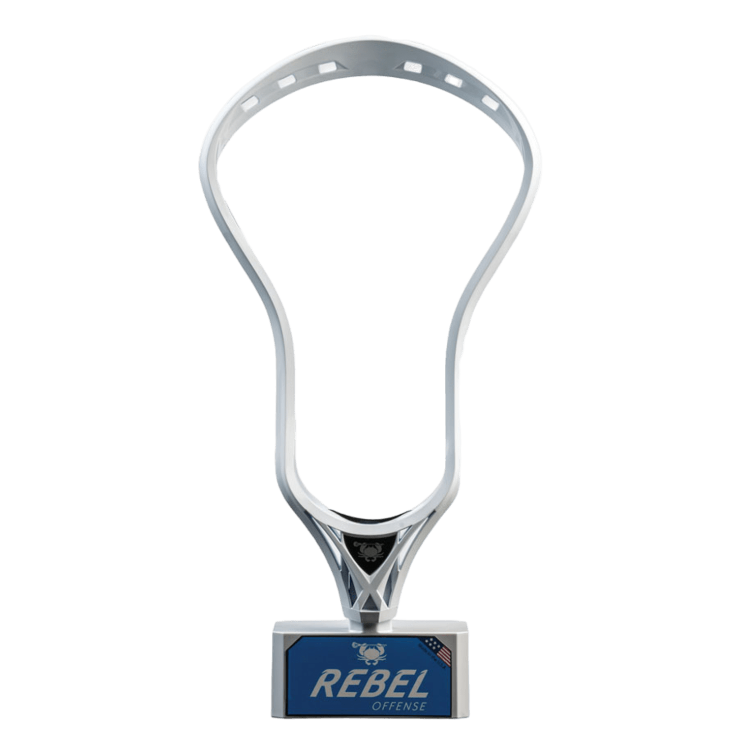 ECD Rebel Offense Men's Head ECD - REBELOFF - BK Black Lax.com