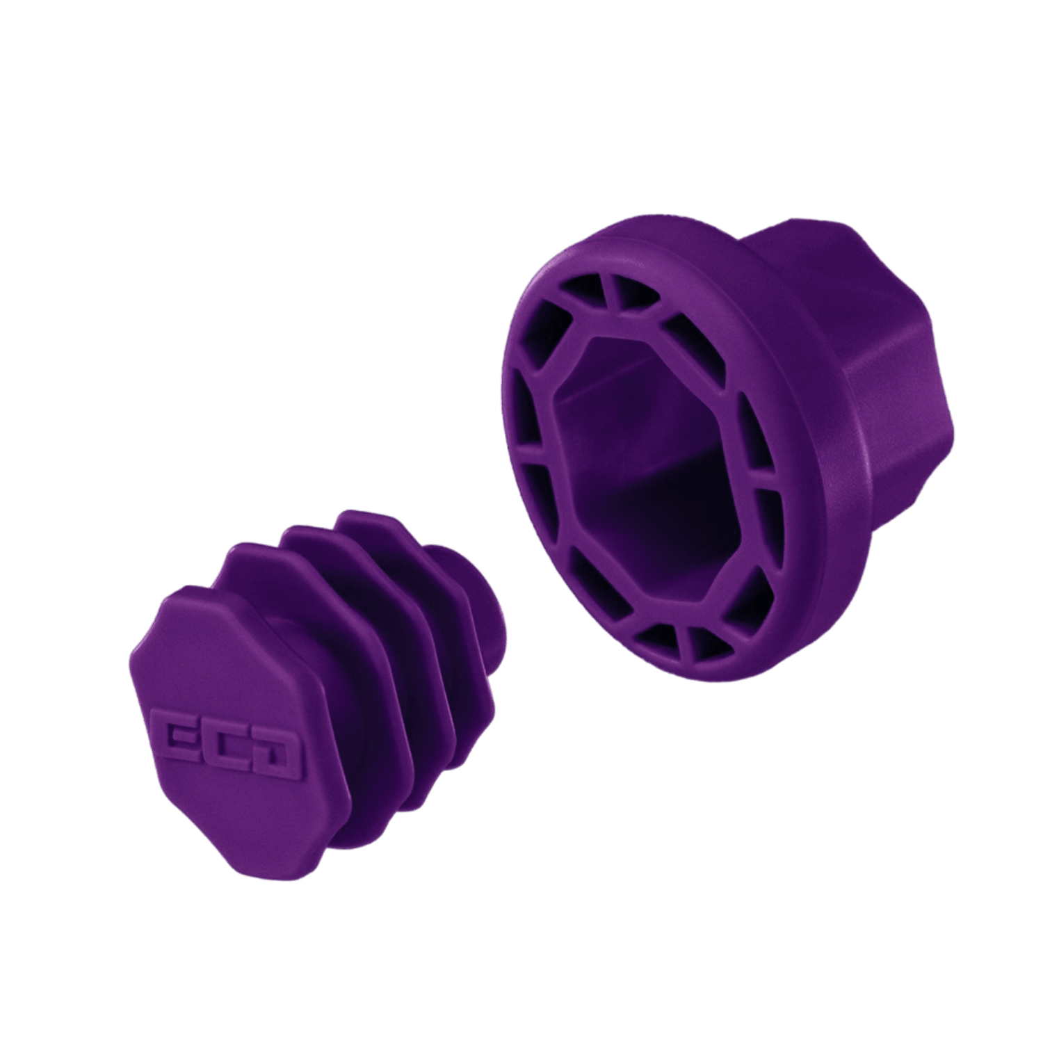 ECD Sliding End Cap End Cap ECD - SEC - PL Purple Lax.com