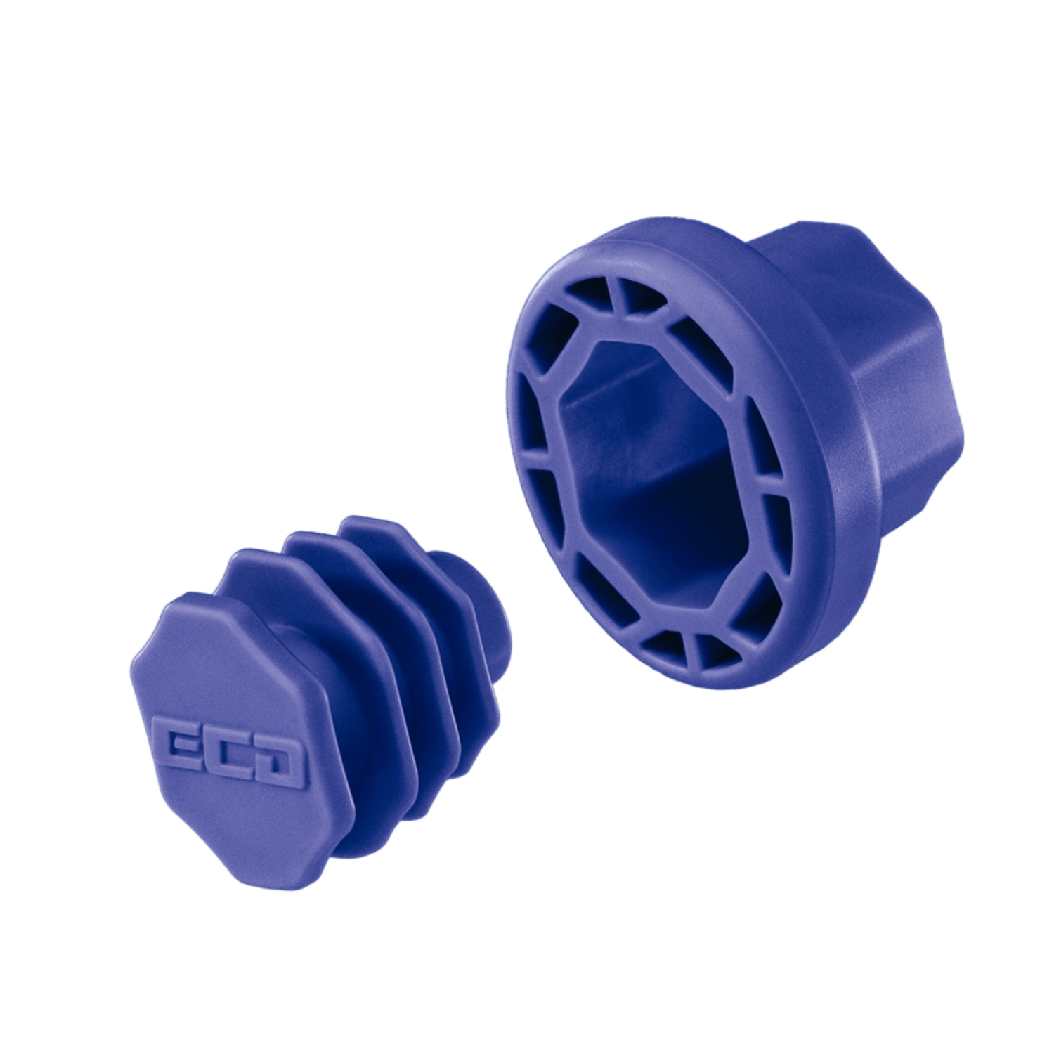 ECD Sliding End Cap End Cap ECD - SEC - RB Royal Blue Lax.com