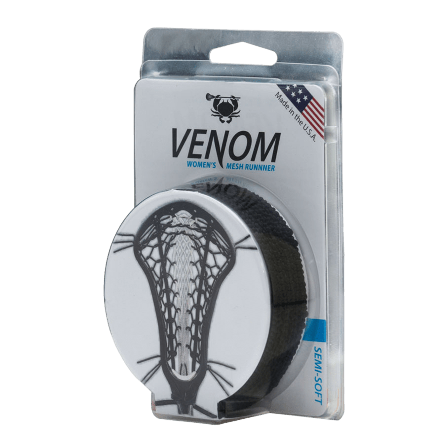 ECD Venom Mesh Runner Women's Stringing Supplies ECD - Venom - BK Black Lax.com