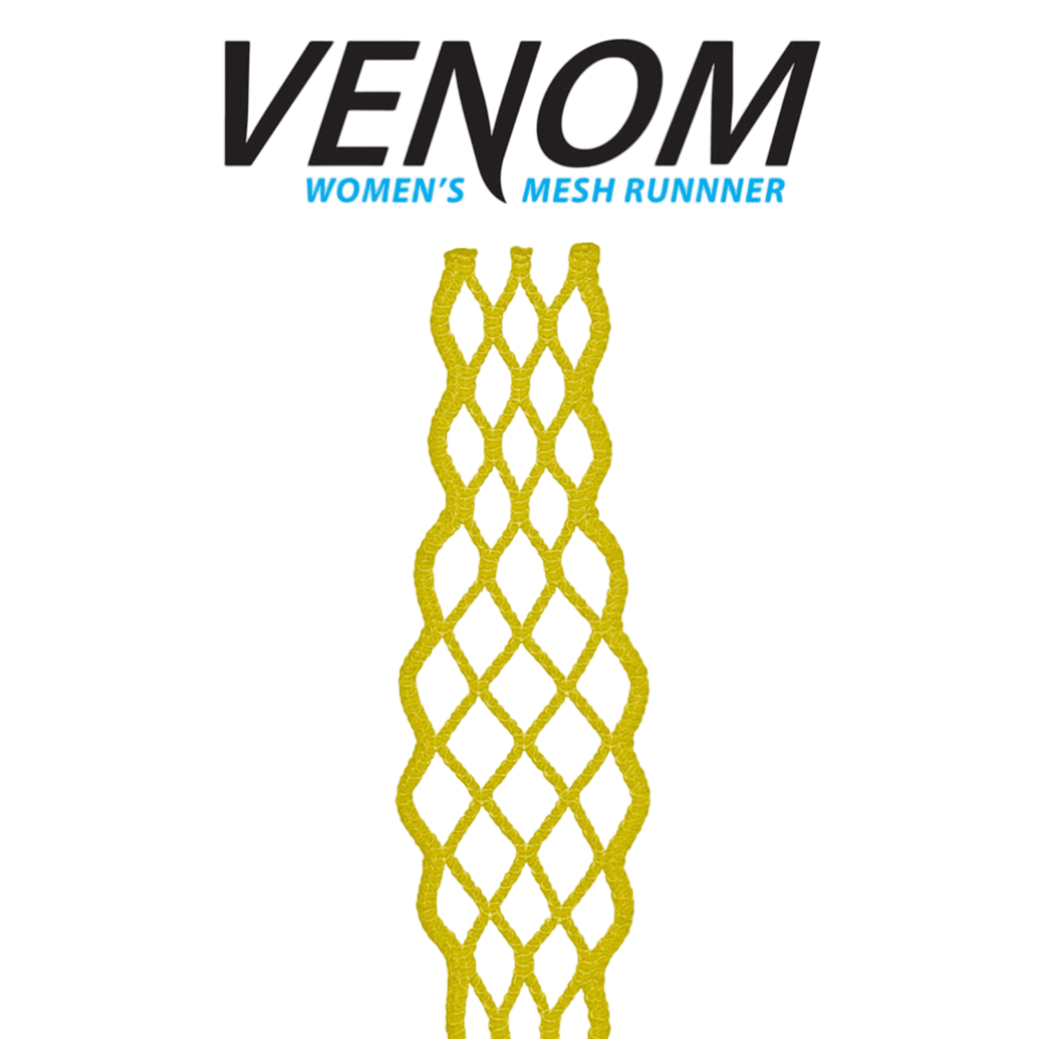 ECD Venom Mesh Runner Women's Stringing Supplies ECD - Venom - BK Black Lax.com