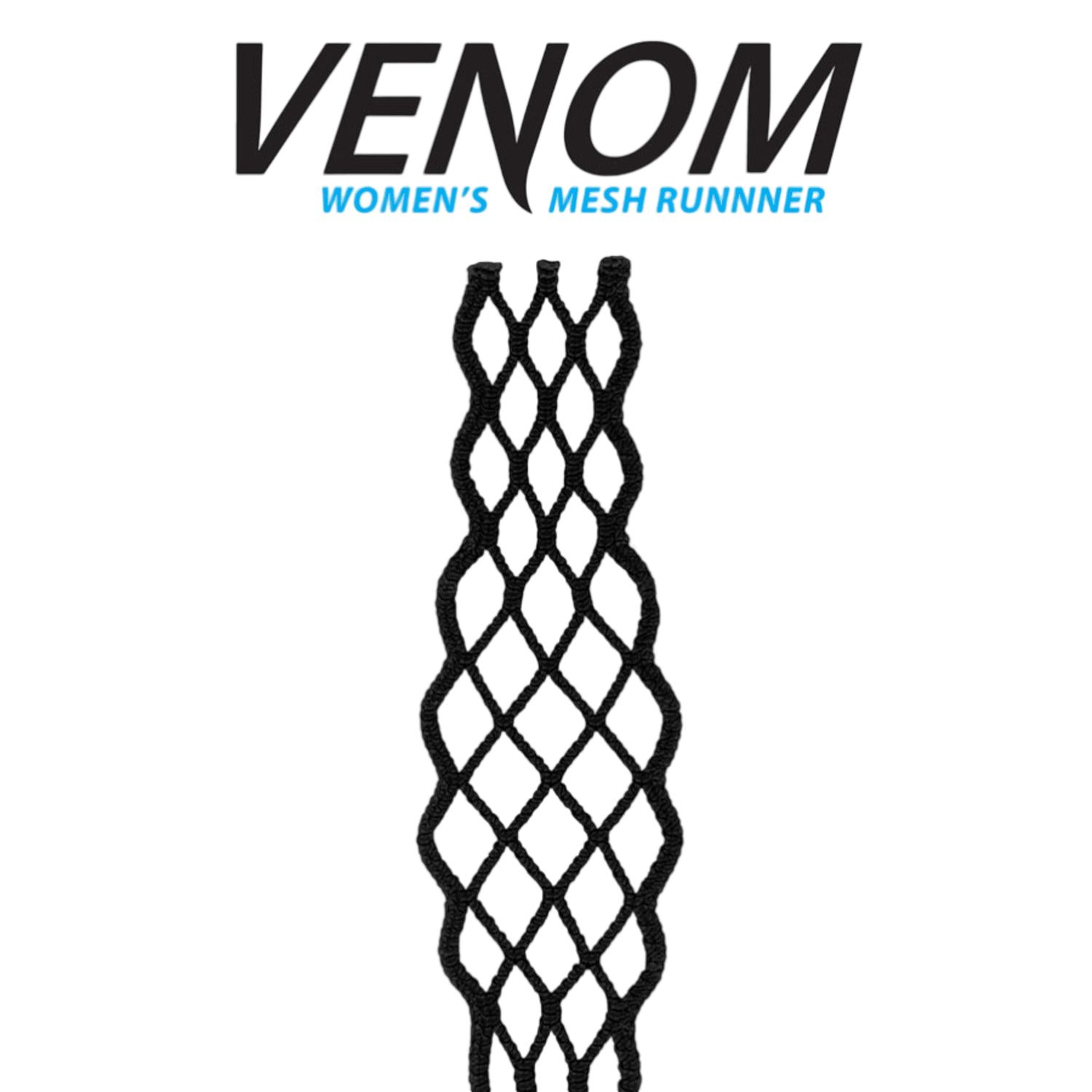 ECD Venom Mesh Runner Women's Stringing Supplies ECD - Venom - BK Black Lax.com