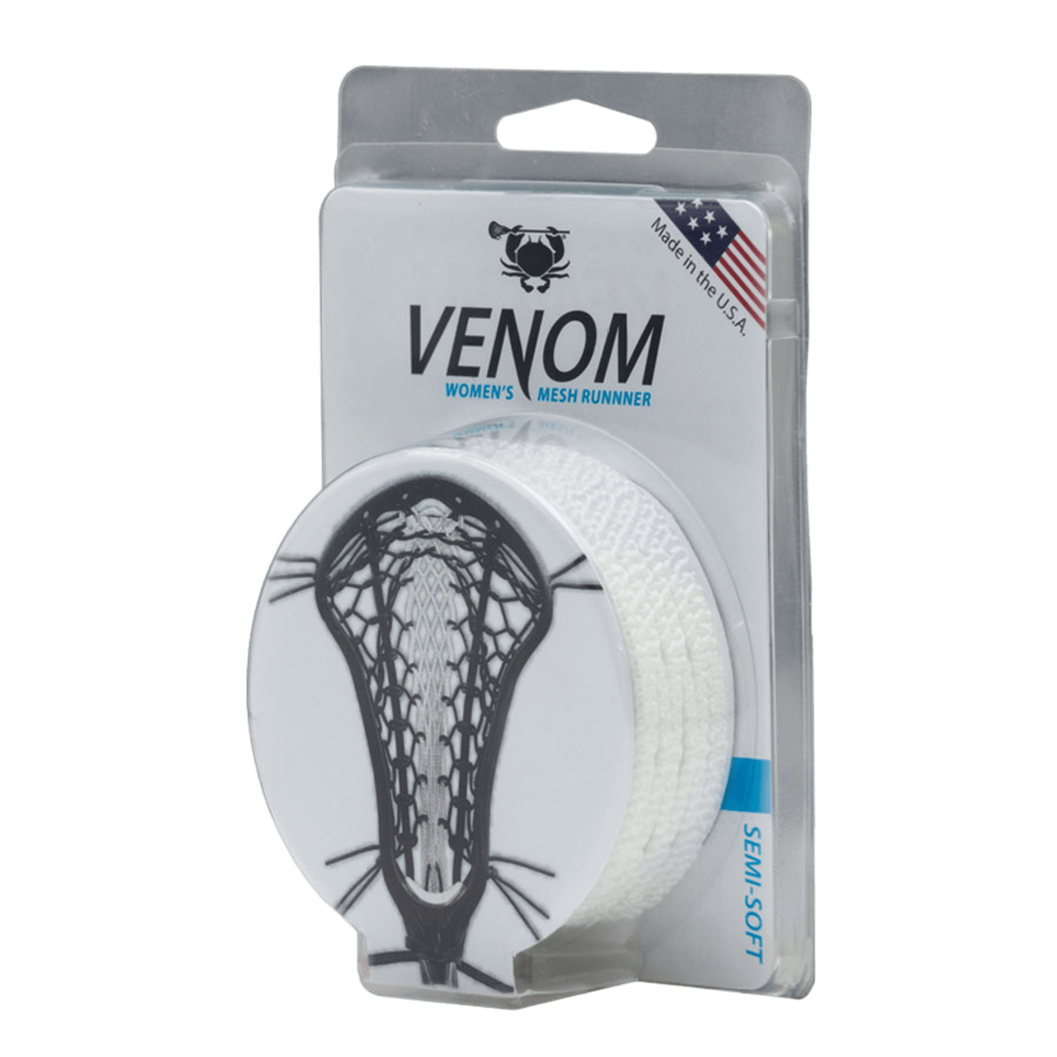 ECD Venom Mesh Runner Women's Stringing Supplies ECD - Venom - BK Black Lax.com