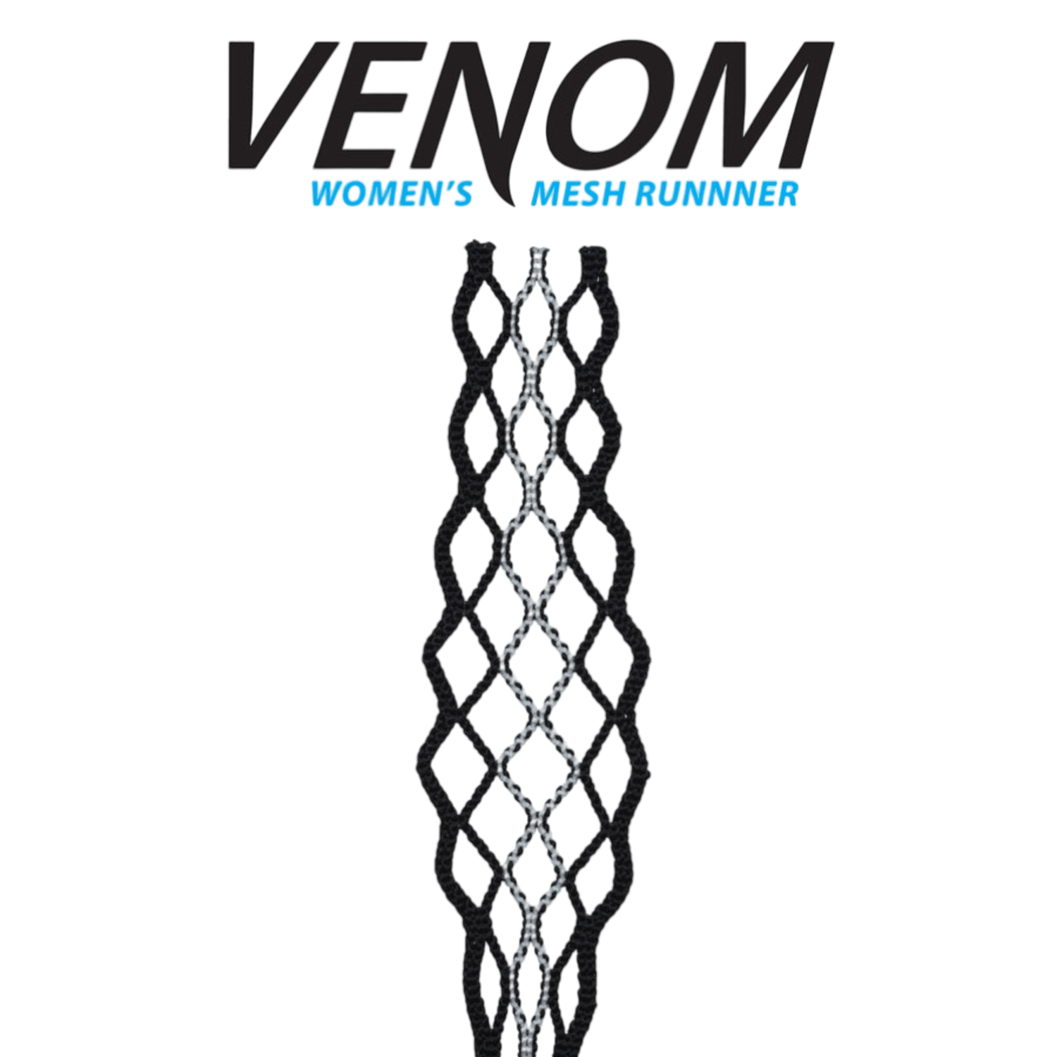 ECD Venom Striker Mesh Runner Women's Stringing Supplies Black Lax.com