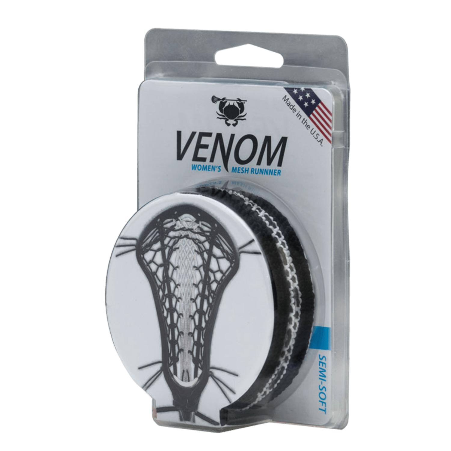 ECD Venom Striker Mesh Runner Women's Stringing Supplies Black Lax.com