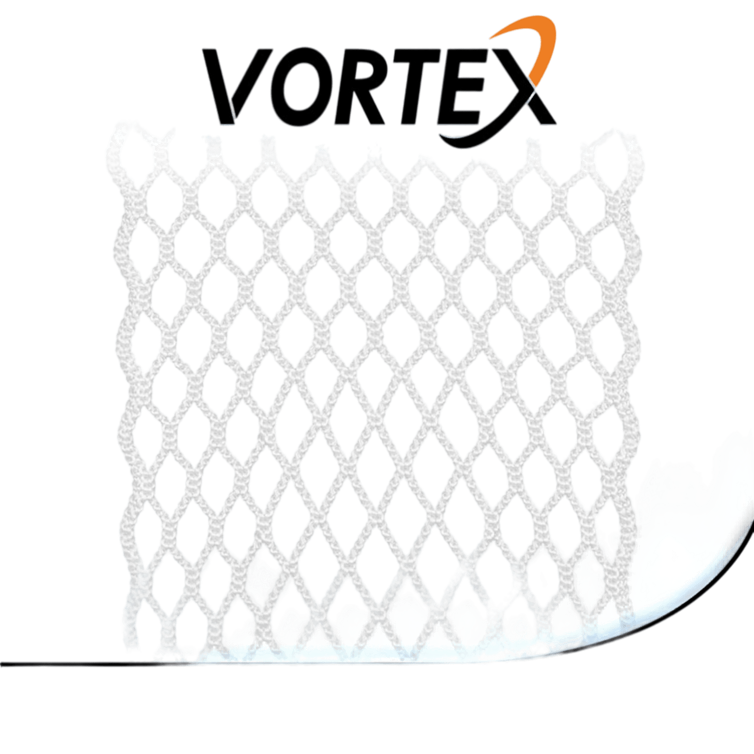 ECD Vortex Semi Hard Lacrosse Mesh Men's Stringing Supplies White Lax.com