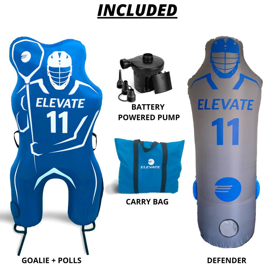 Elevate Sports 11th Man Goalie Defender Pack Training Equipment Lax.com