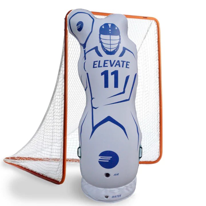 Elevate Sports 11th Man Goalie - Inflatable Lacrosse Dummy Training Equipment Lax.com