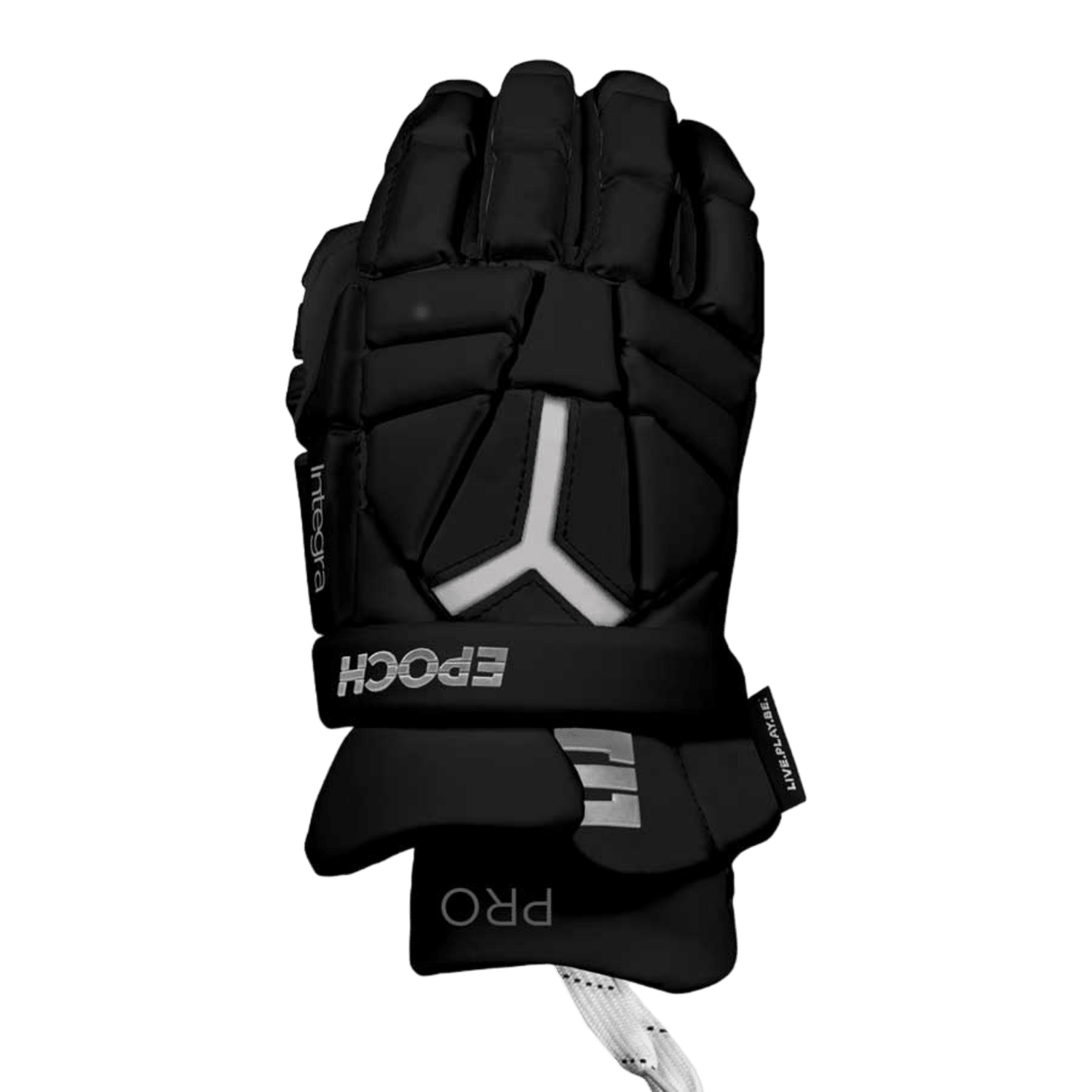 Epoch Integra Pro Gloves Men's Gloves Epoch - IntegraProGL - BK - M Black Lax.com