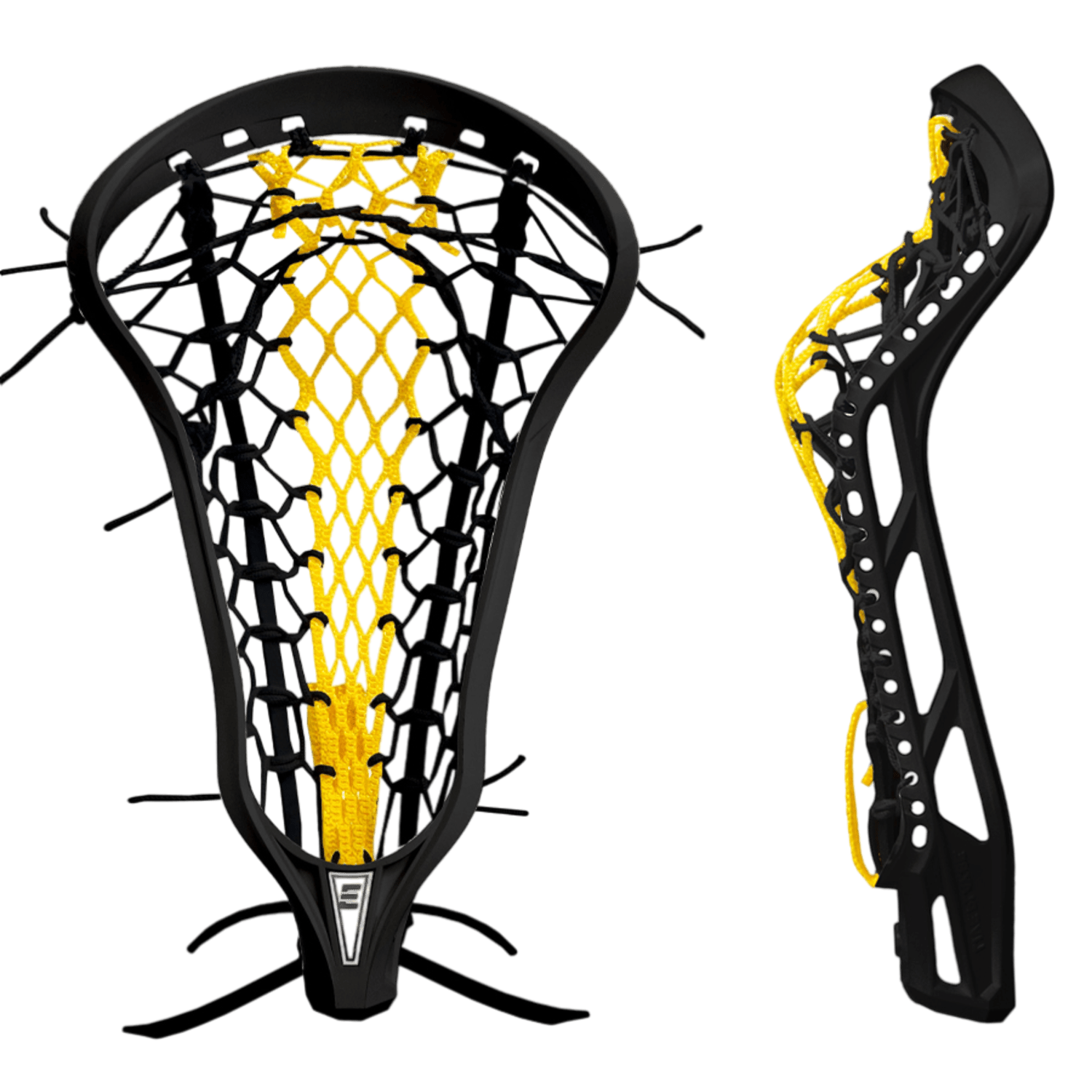 Epoch Purpose 10 Degree Strung w. 3D Elite Mesh Runner Women's Head Epoch - Purpose10HD3DEliteRunner - BK/YW Black/Yellow Lax.com