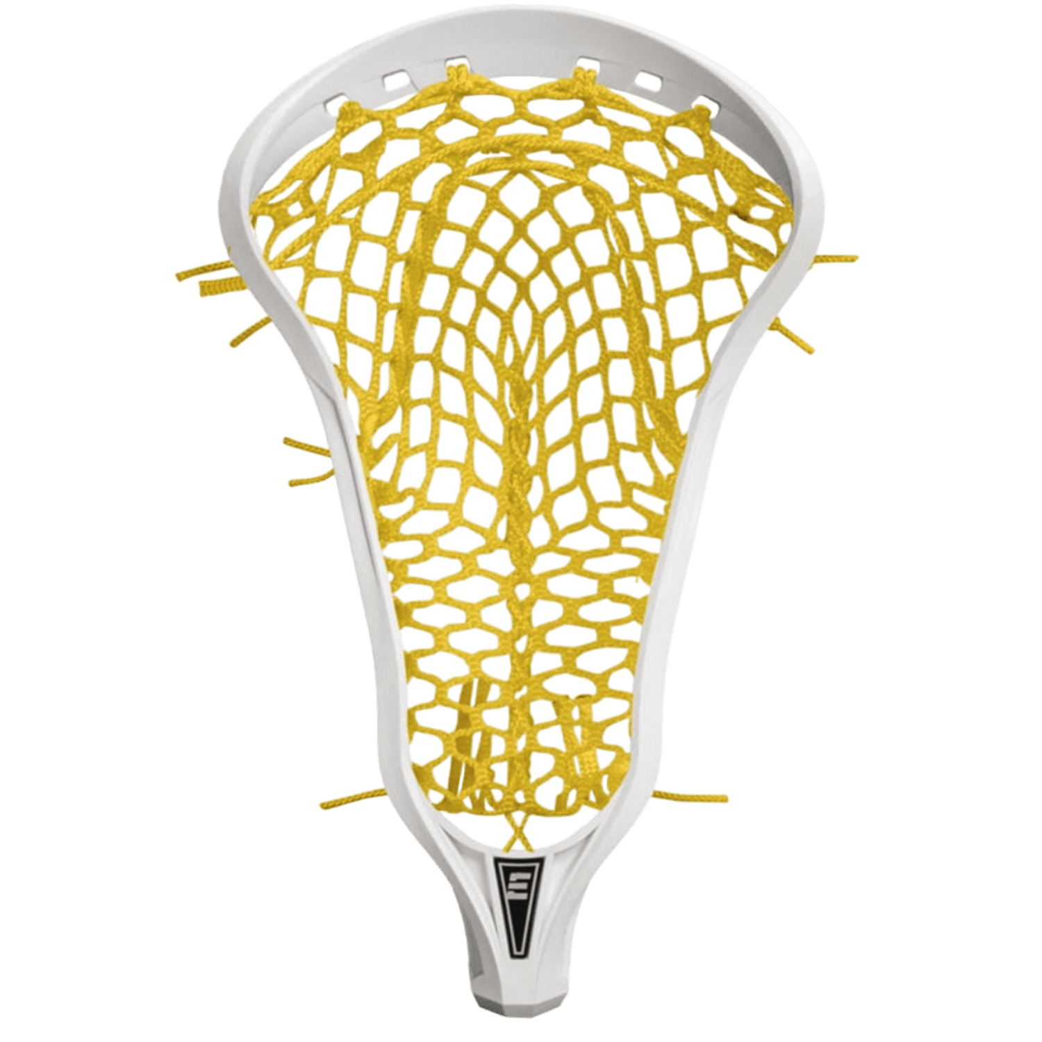 Epoch Purpose 10 Degree Strung w. Factory Tie Up Pro Mesh Women's Head Epoch - Pupose10HDFTProMesh - WYL White/Yellow Lax.com