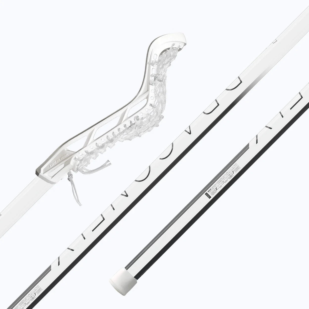 Epoch Purpose 10 Pro Complete Stick with Pro Mesh Women's Complete Sticks White Lax.com