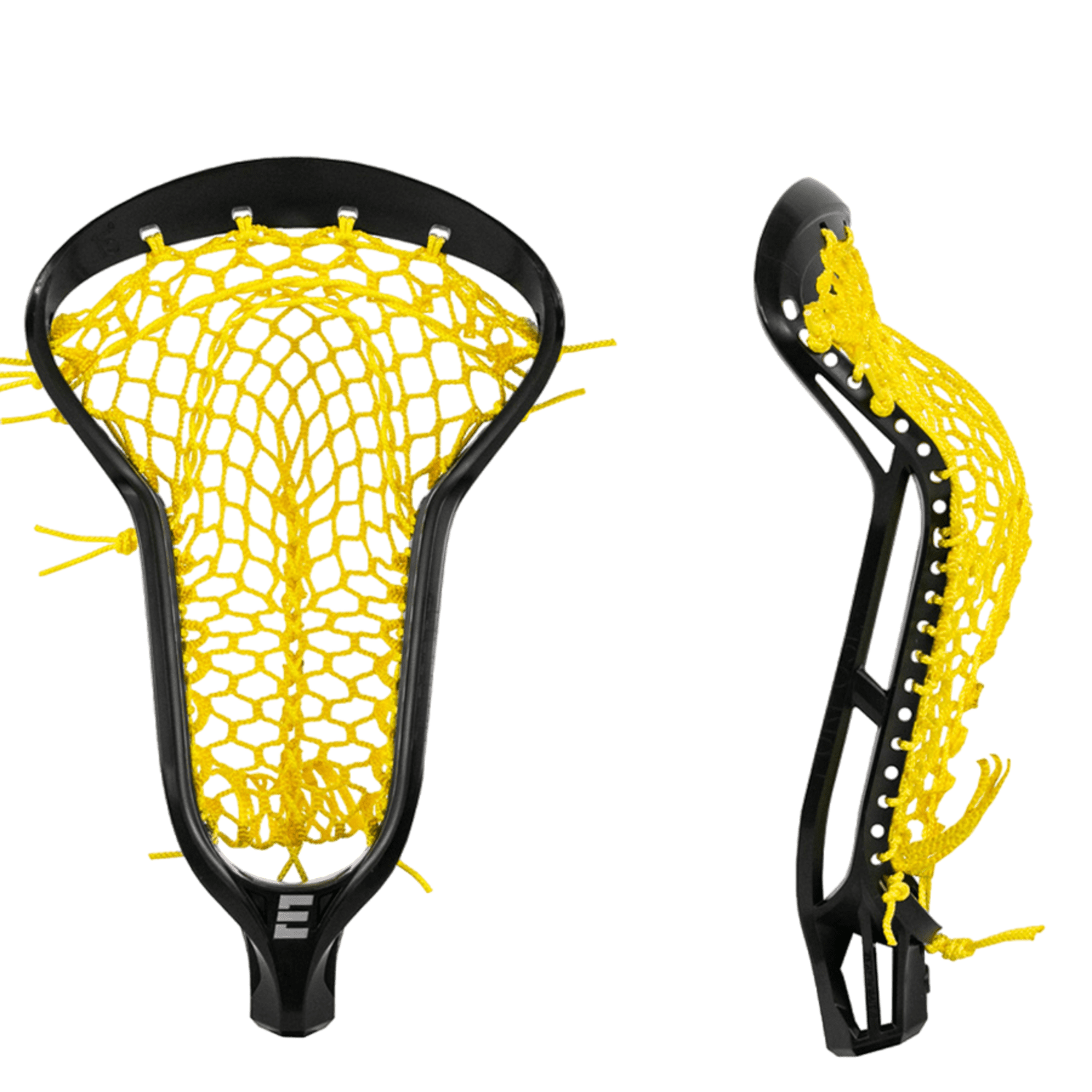 Epoch Purpose Strung w. Mesh Women's Head Black/Yellow Lax.com