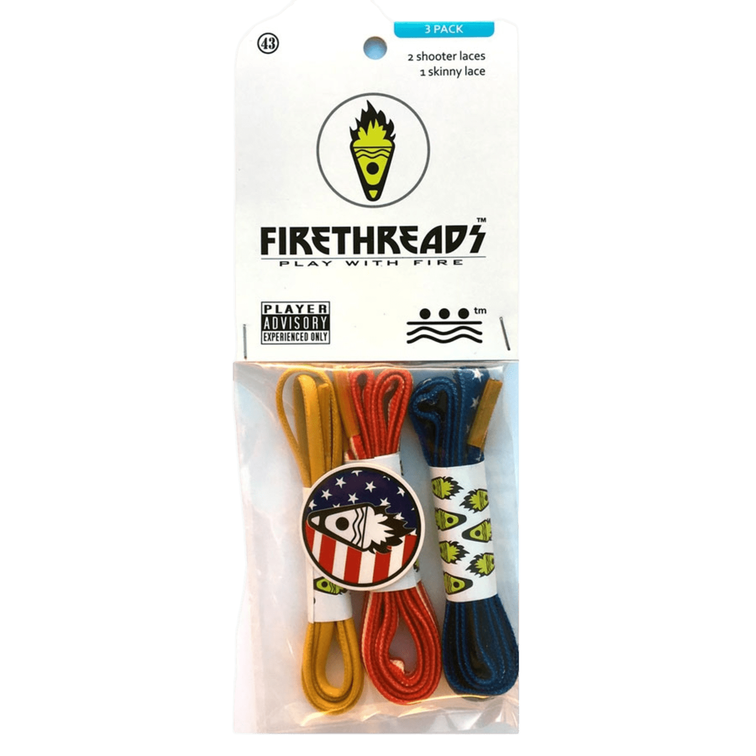 Firethreads Shooter 3 pack Men's Stringing Supplies USA Lax.com