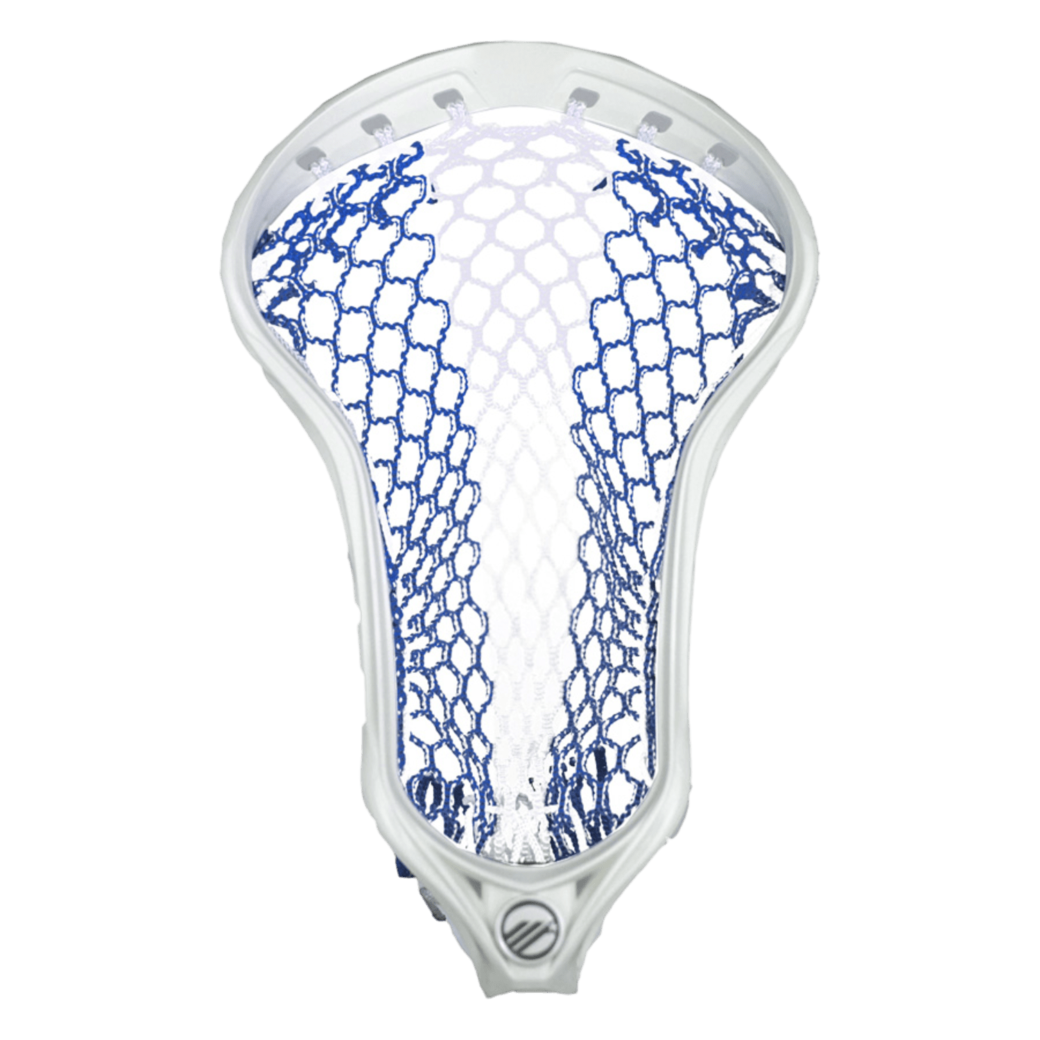 Force 10 Diamond Men's Stringing Supplies Royal/White Lax.com