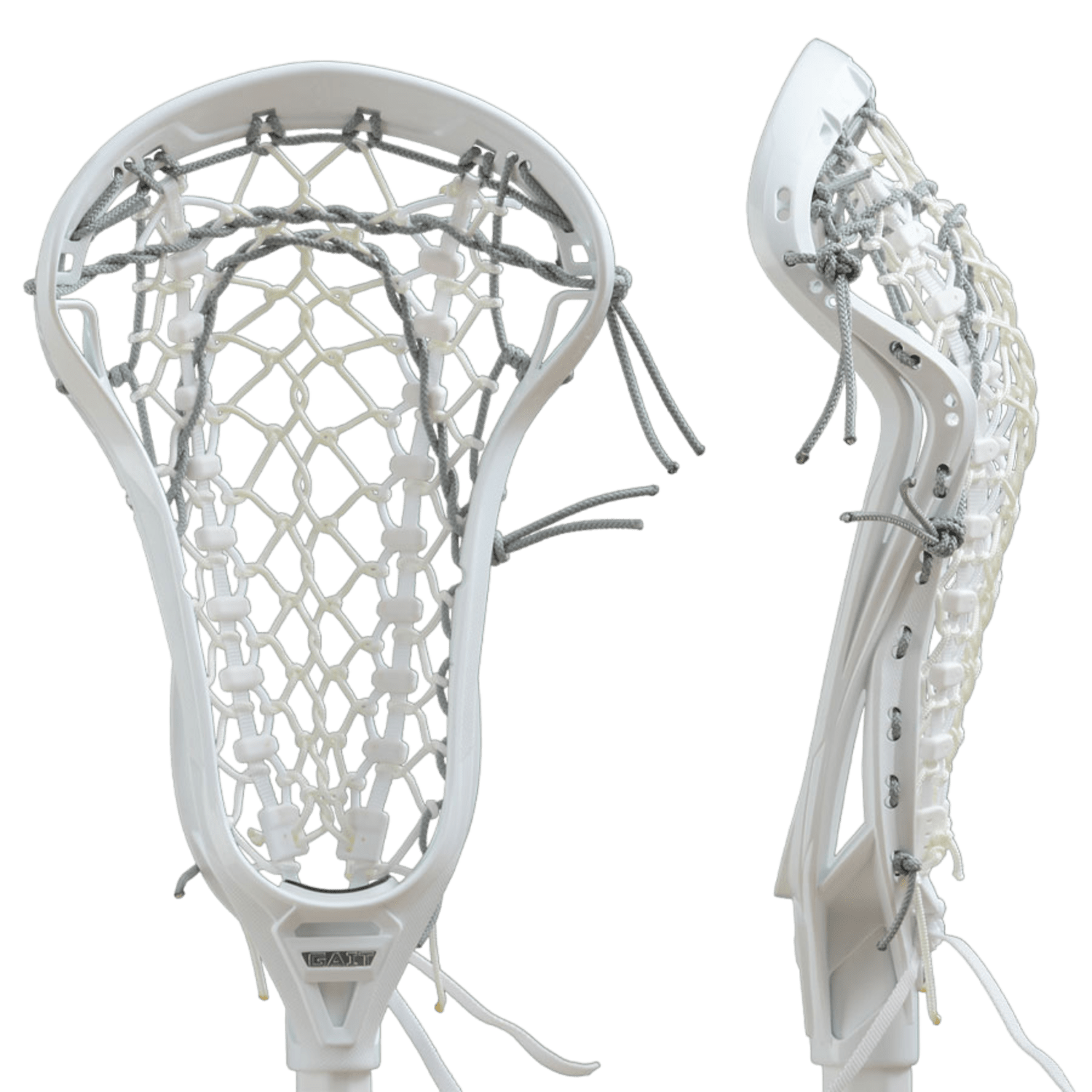 Gait Apex Strung with Flex Mesh Women's Head Gait - ApexHDFM - WH White Lax.com