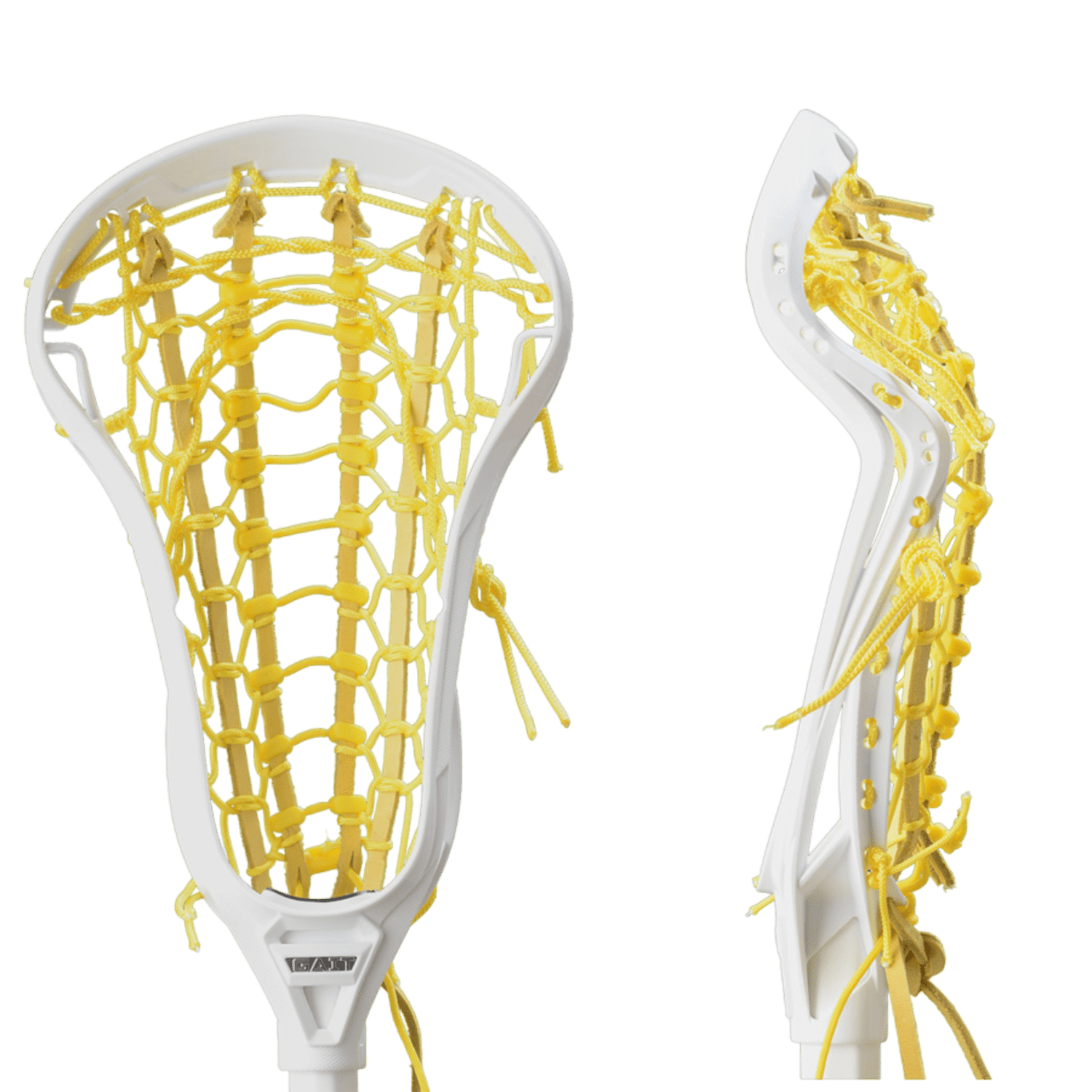 Gait Apex Strung with Rail Elite Women's Head White/Yellow Lax.com