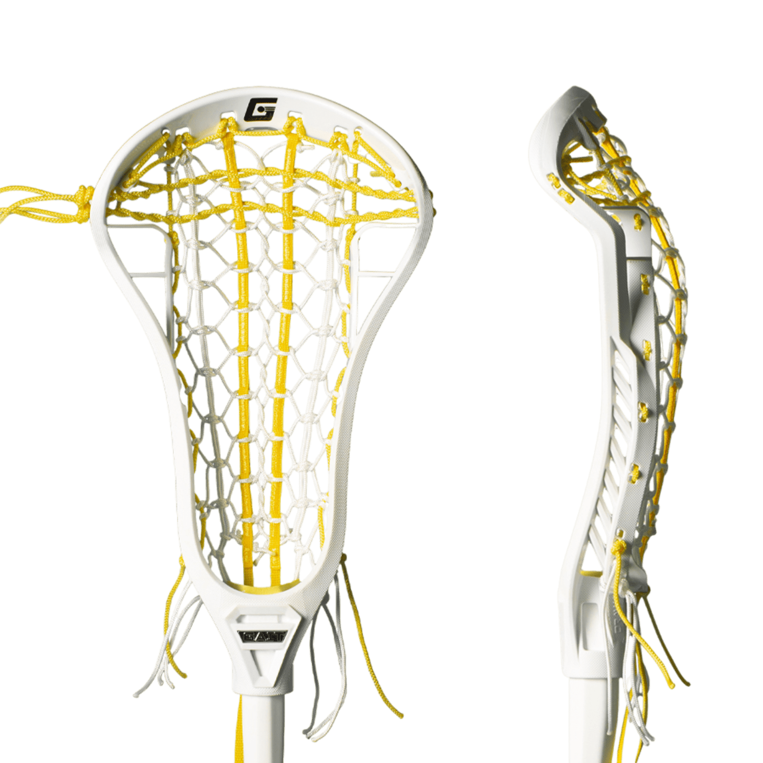 Gait Draw Middie Complete Stick Women's Complete Sticks Gait - DrawMiddieCS - WYL White/Yellow Lax.com