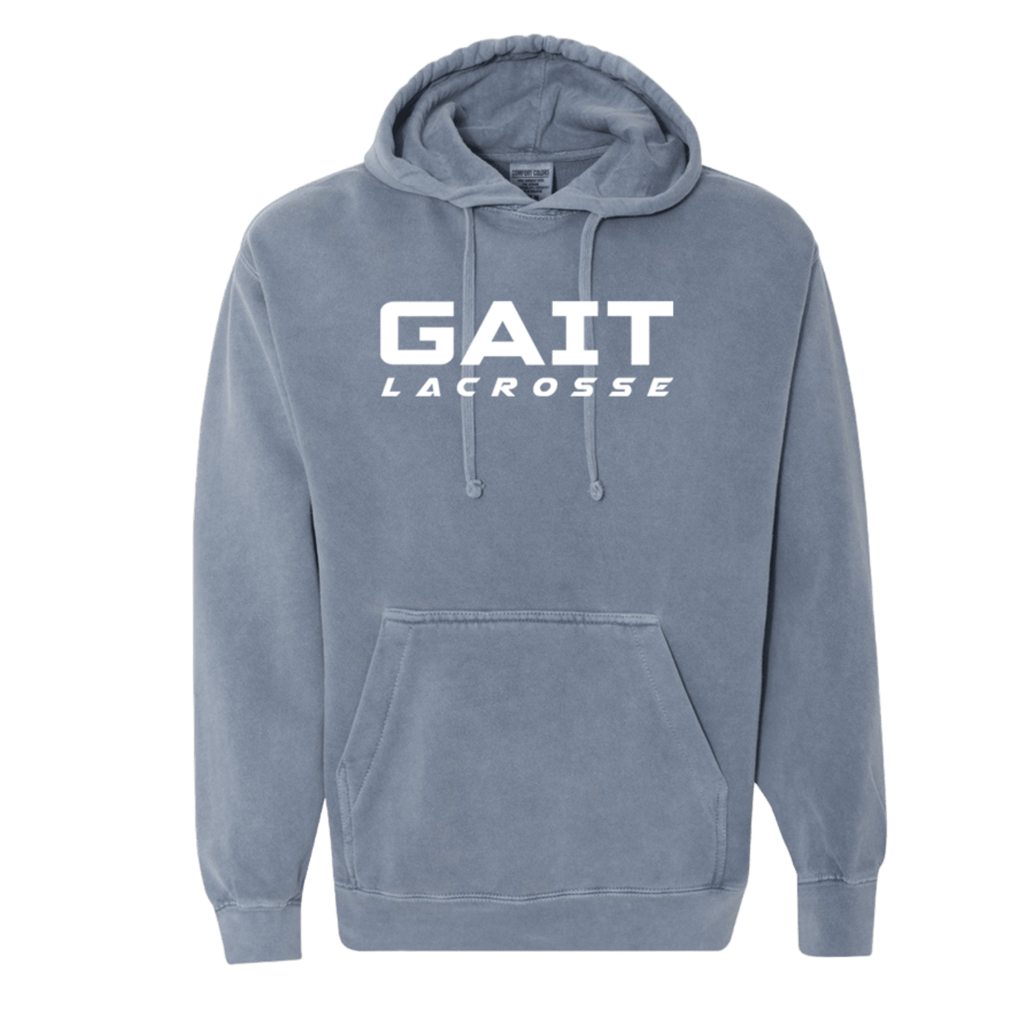 Gait Lacrosse Hoodie Apparel Tops Blue Lax.com