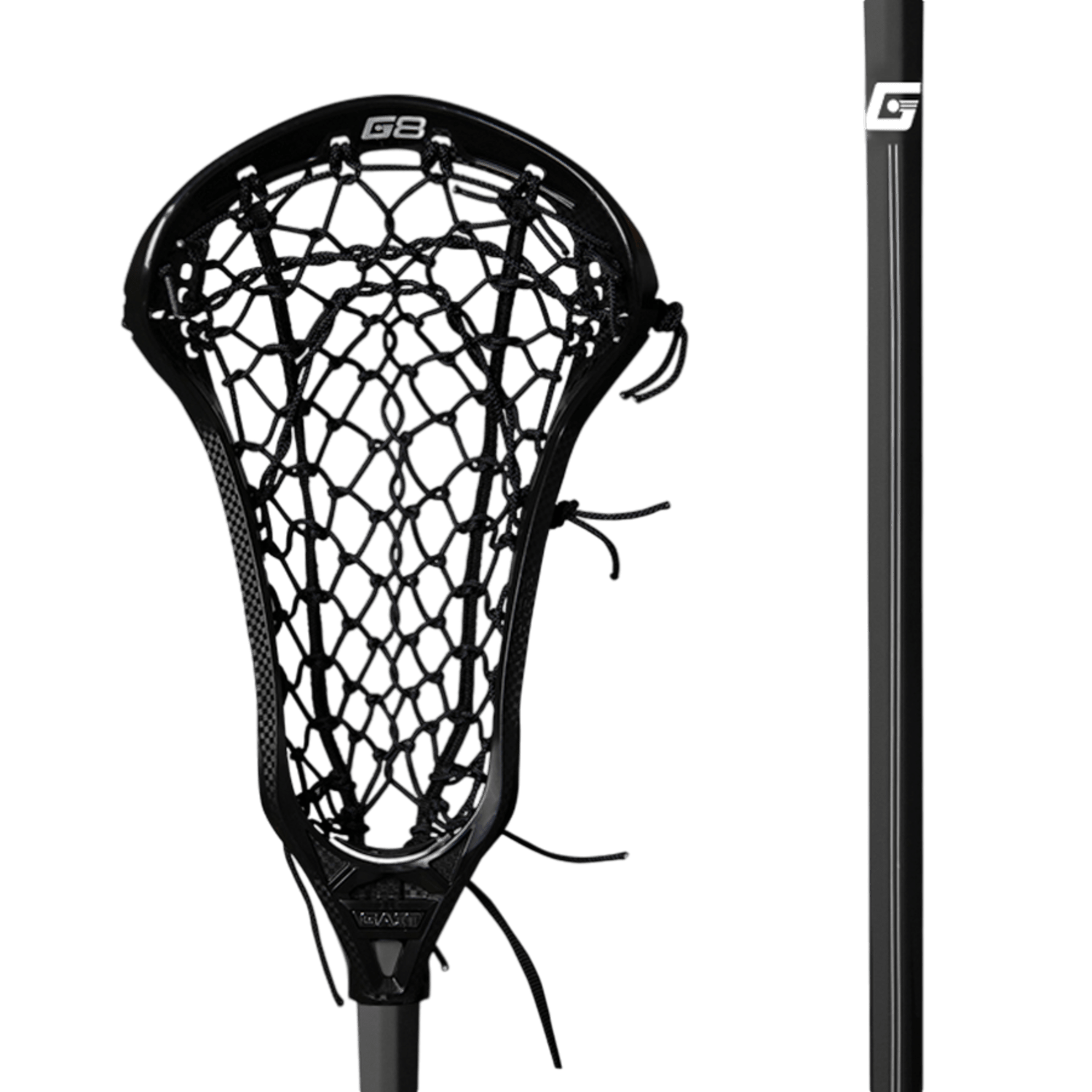 Gait Whip 2 Complete Stick with Flex Mesh Women's Complete Sticks Gait - Whip2CSFM - BK Black Lax.com