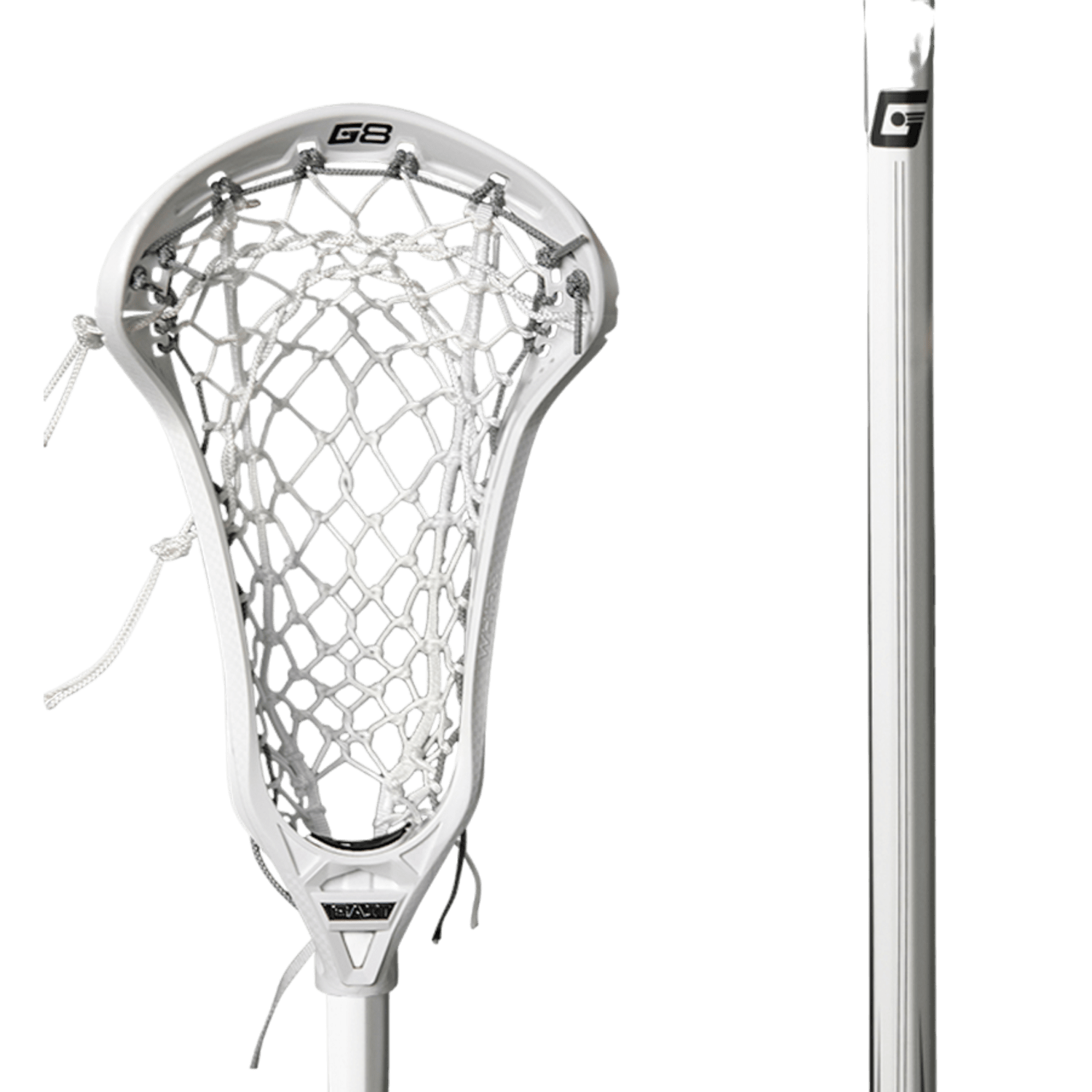 Gait Whip 2 Complete Stick with Flex Mesh Women's Complete Sticks Gait - Whip2CSFM - WH White Lax.com