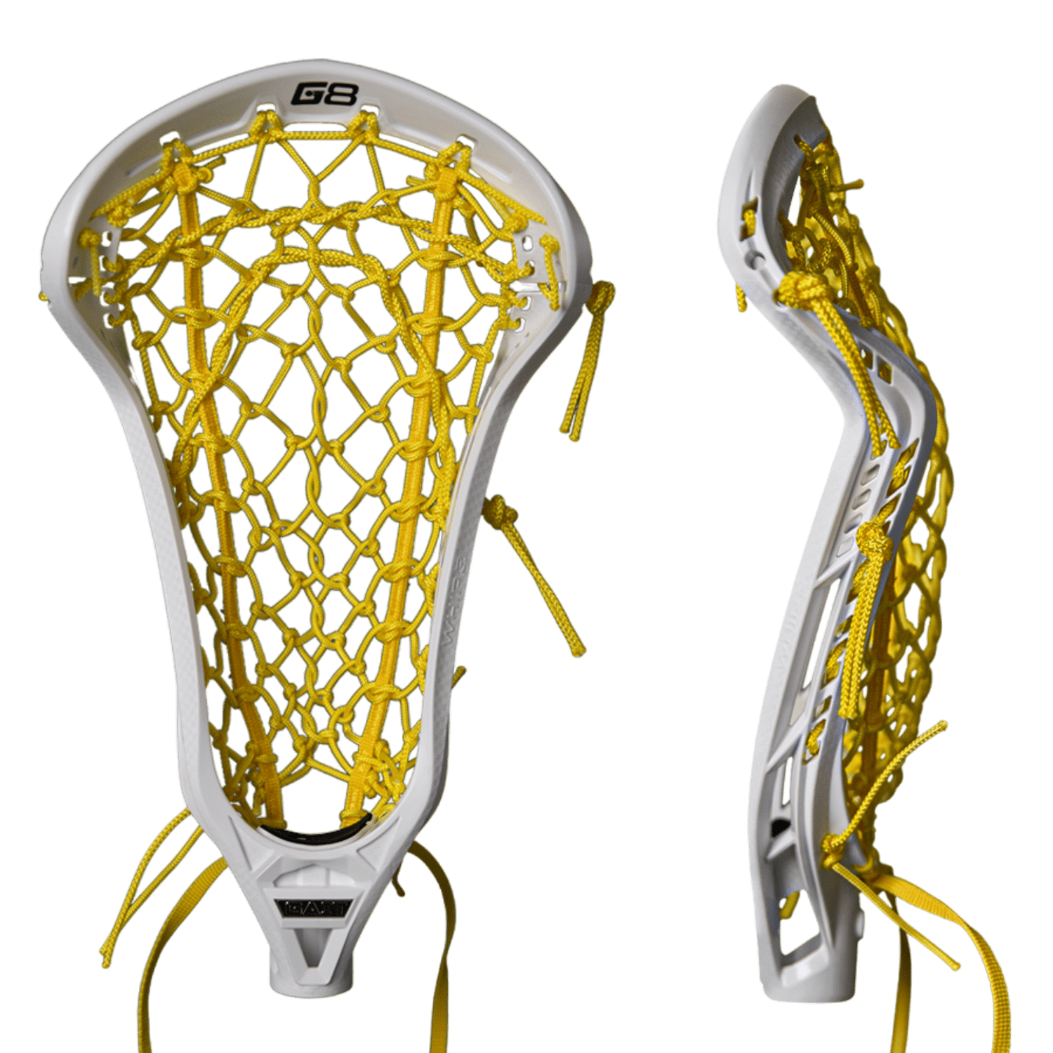 Gait Whip 2 Strung with Flex Mesh Women's Head Gait - Whip2HDFM - WYL White/Yellow Lax.com