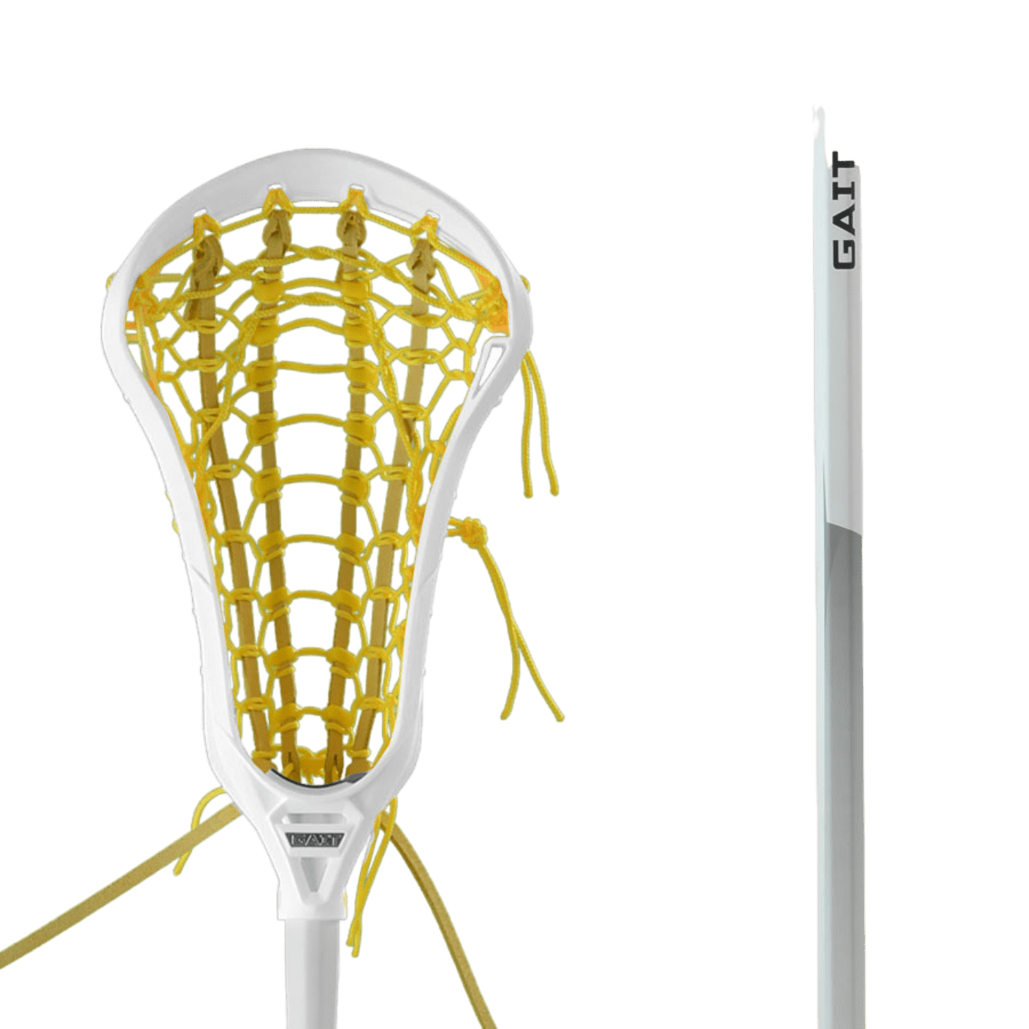 Gait Whip Complete Stick Women's Complete Sticks White/Yellow Lax.com