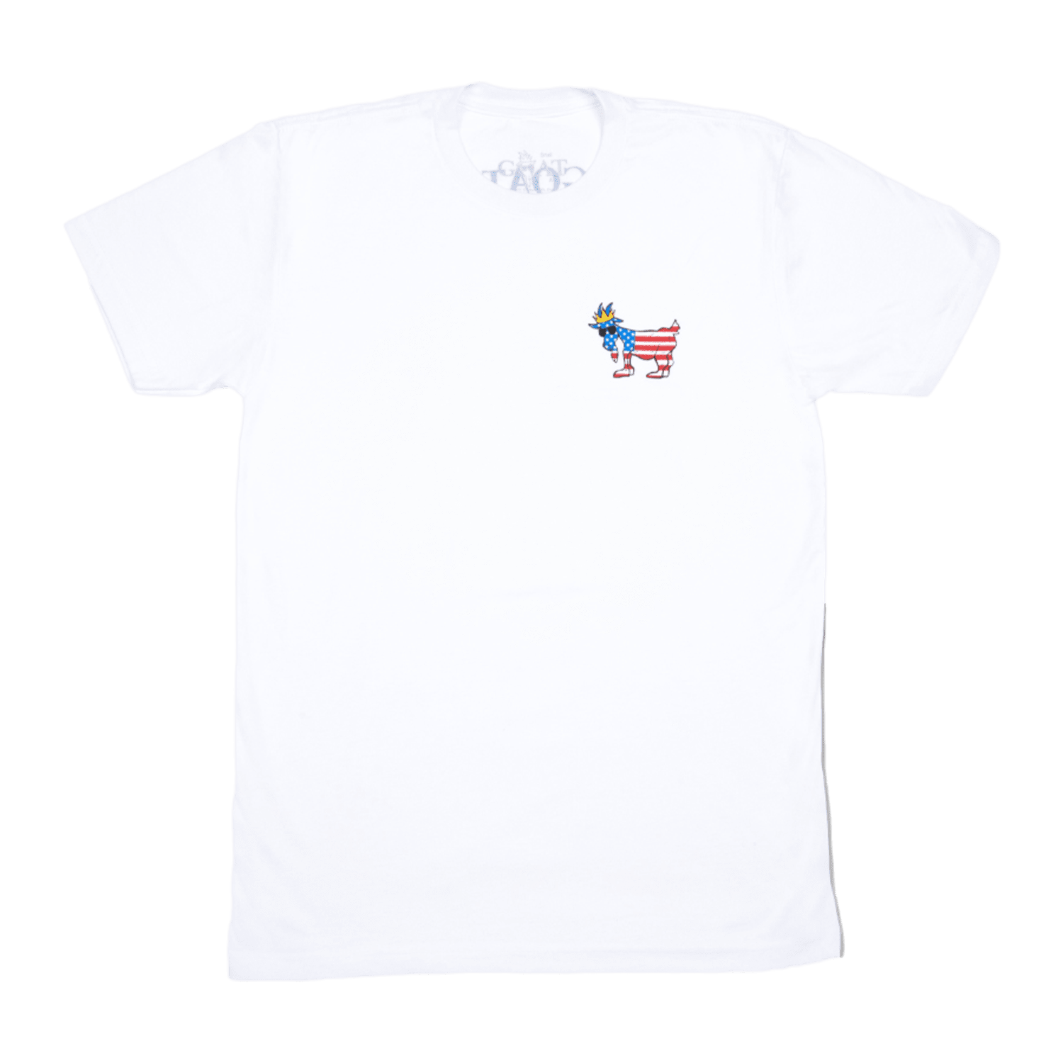 GOAT USA Freedom T - Shirt Apparel Tops Goat - FreedomTS - WH - XL White Lax.com