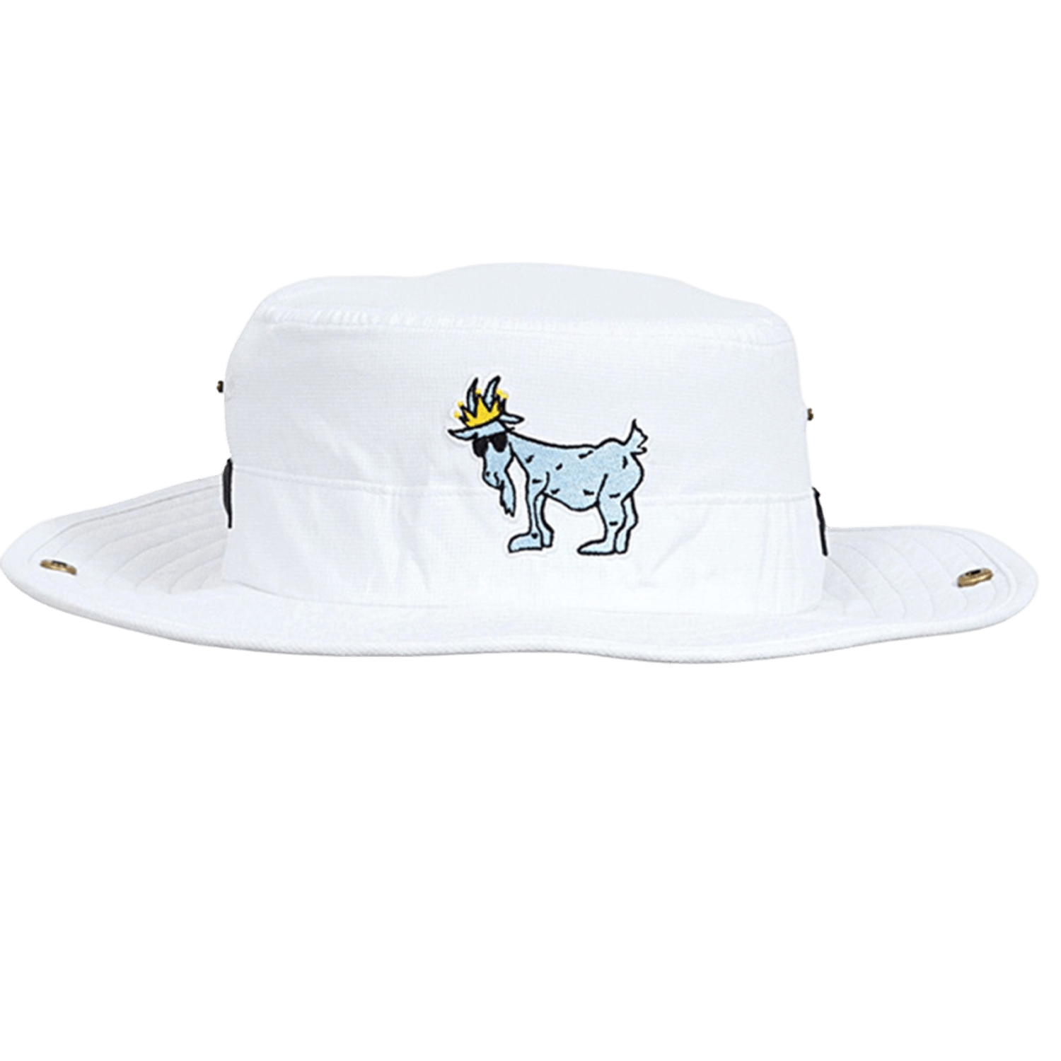 GOAT USA OG Bucket Hat Apparel Accessories White Lax.com