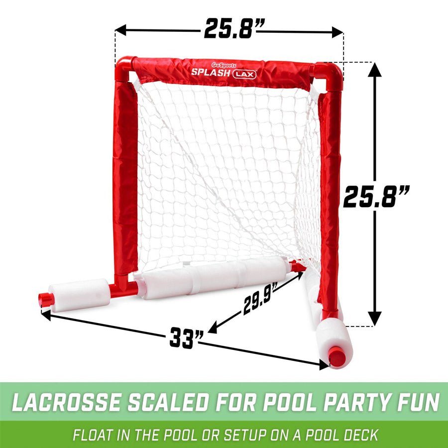 GoSports Lacrosse Floating Pool Goal Set Field Supplies Lax.com