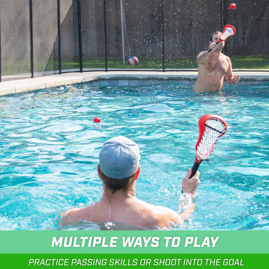 GoSports Lacrosse Floating Pool Goal Set Field Supplies Lax.com