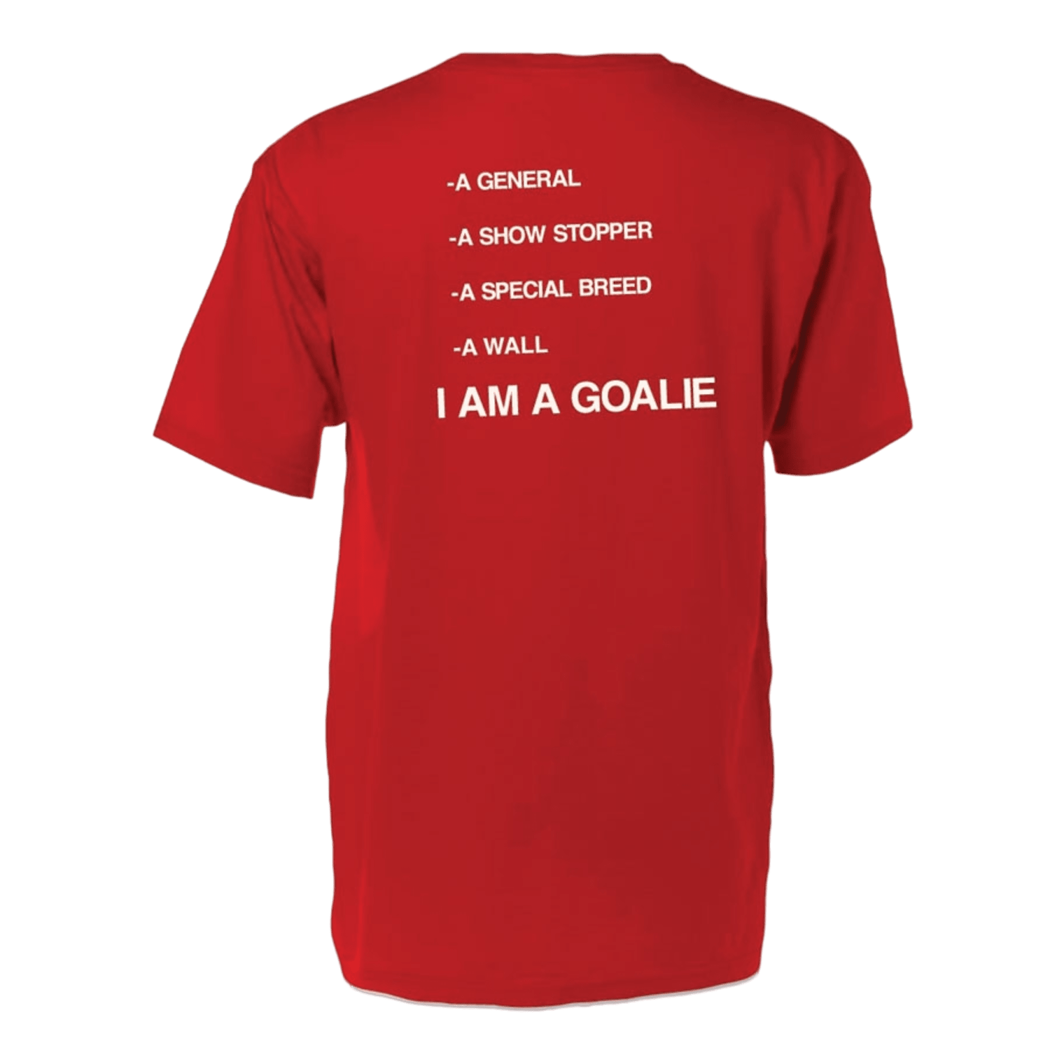 I am a Goalie T - Shirt Apparel Tops IAMGA - NA - M Navy Lax.com