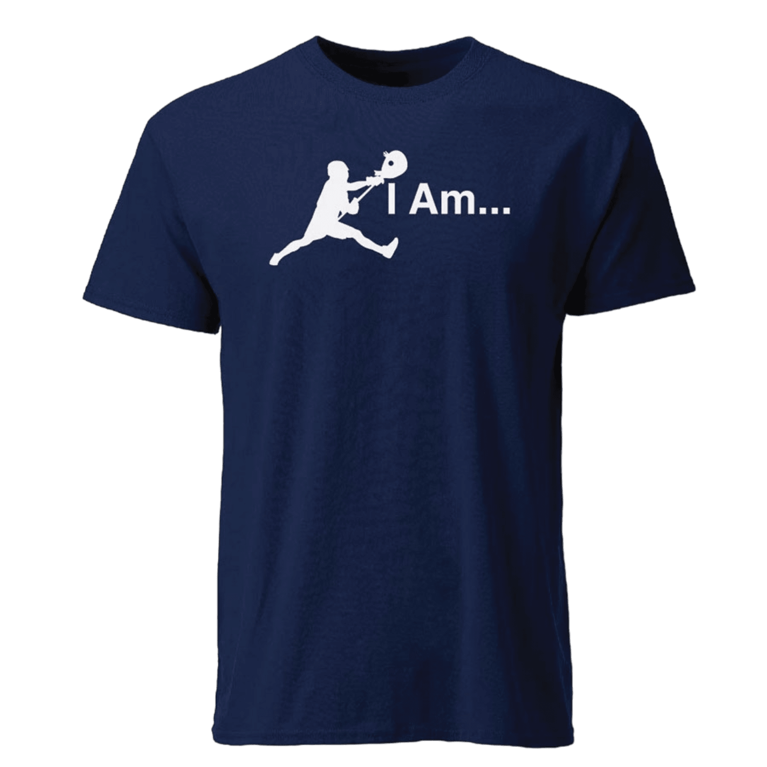 I am a Goalie T - Shirt Apparel Tops IAMGA - NA - M Navy Lax.com