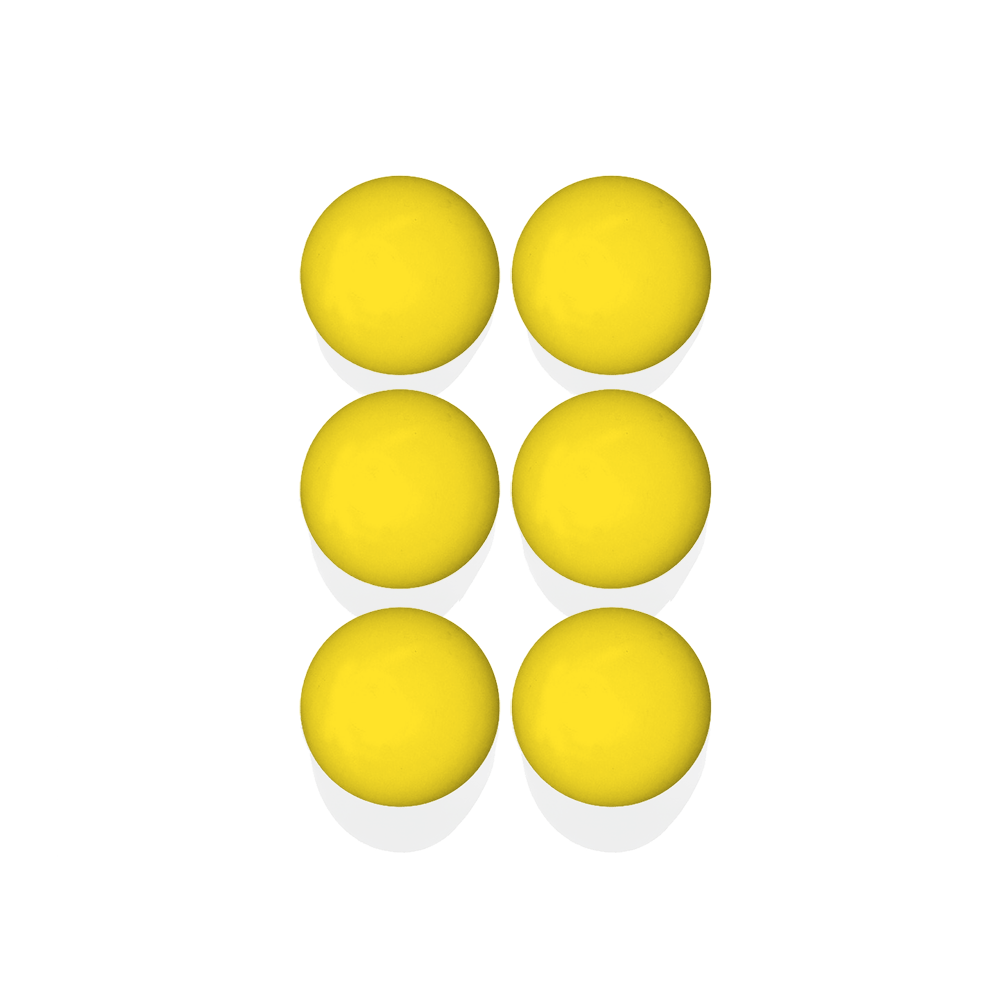 Lacrosse Balls 6 - Pack Lacrosse Balls LaxBall6pk - YLW Yellow Lax.com