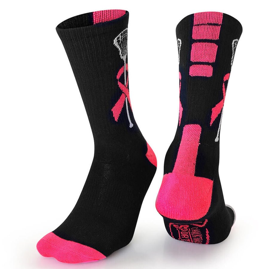 Lacrosse Woven Mid Calf Socks - Awareness Socks Lax.com