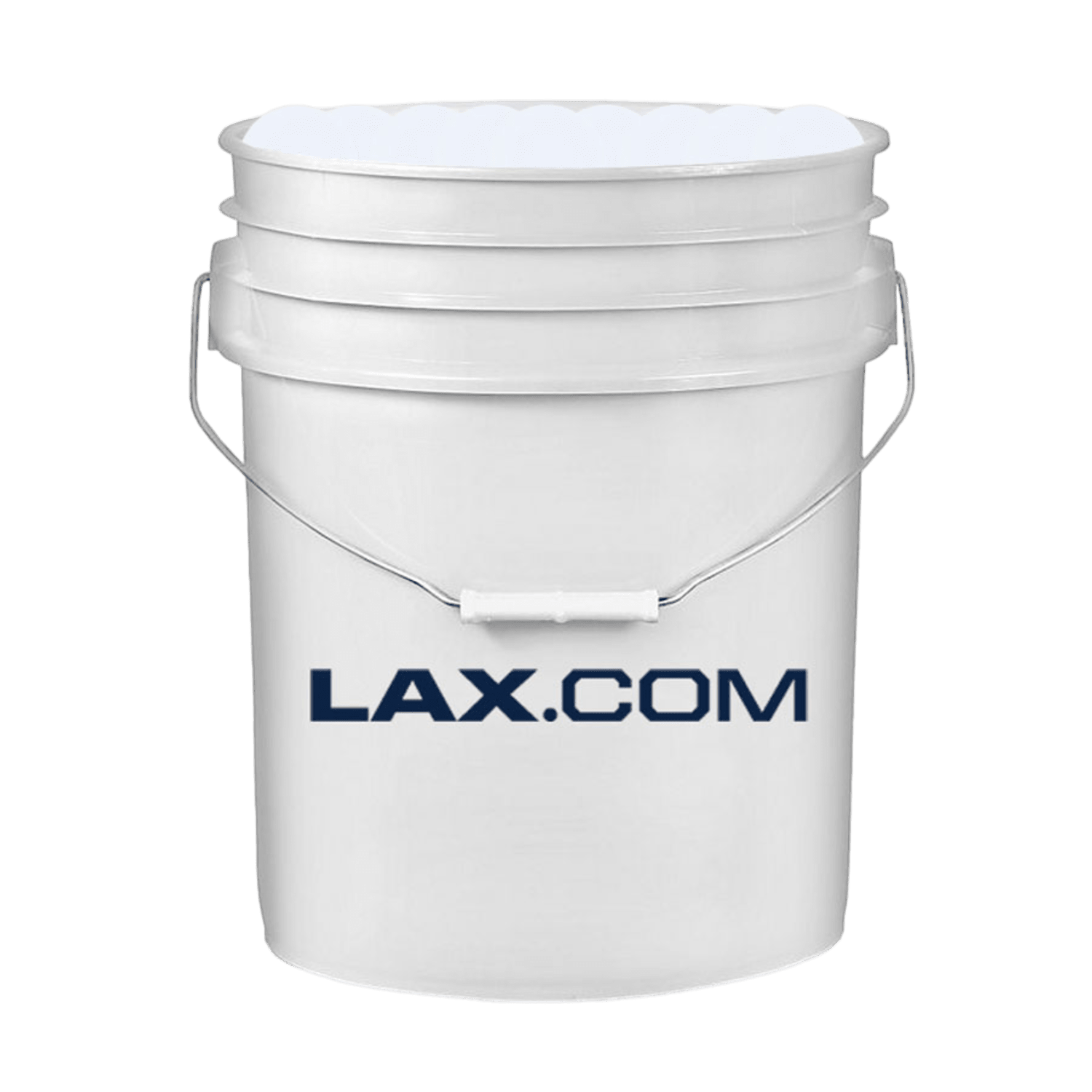 Lax.com Bucket of Balls NOCSAE Approved Lacrosse Balls Lax - Bucket - OR Orange Lax.com